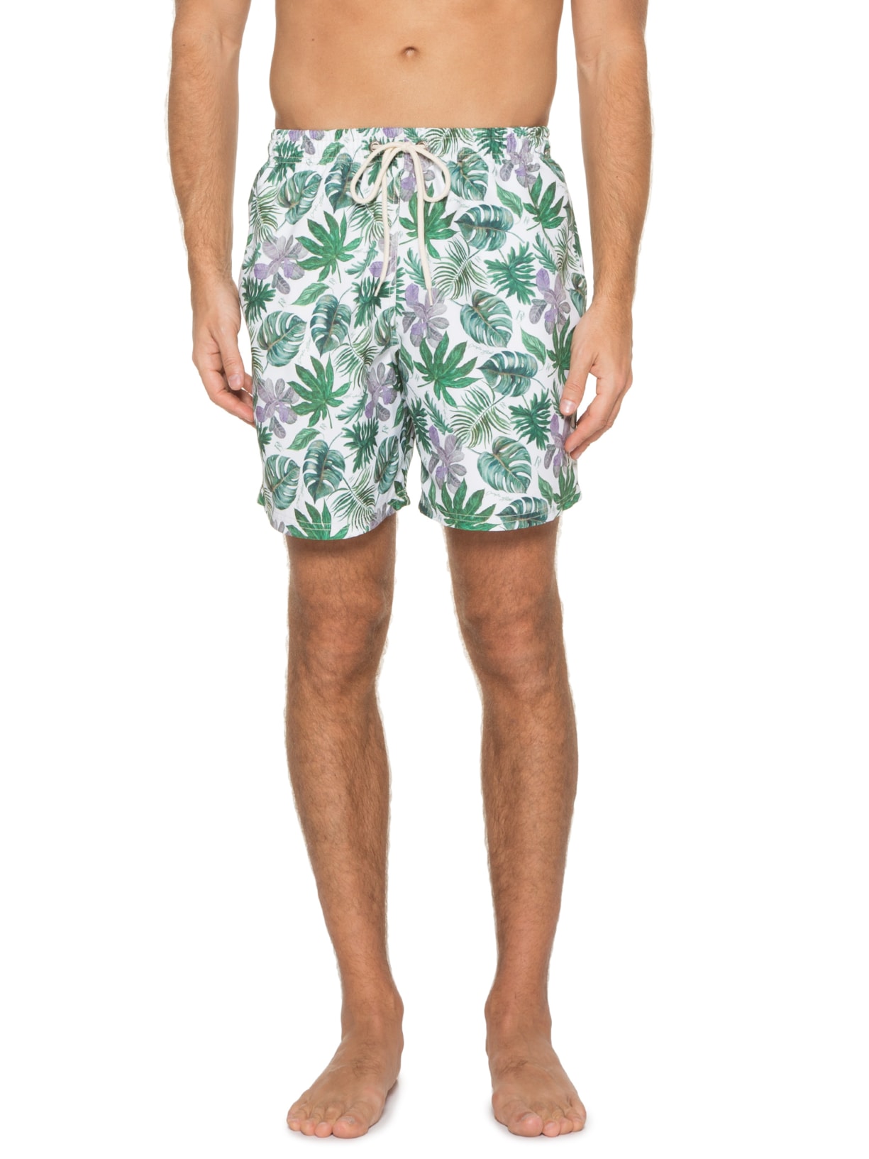 Short Masculino água Tordesilhas Verde Purple Yellow