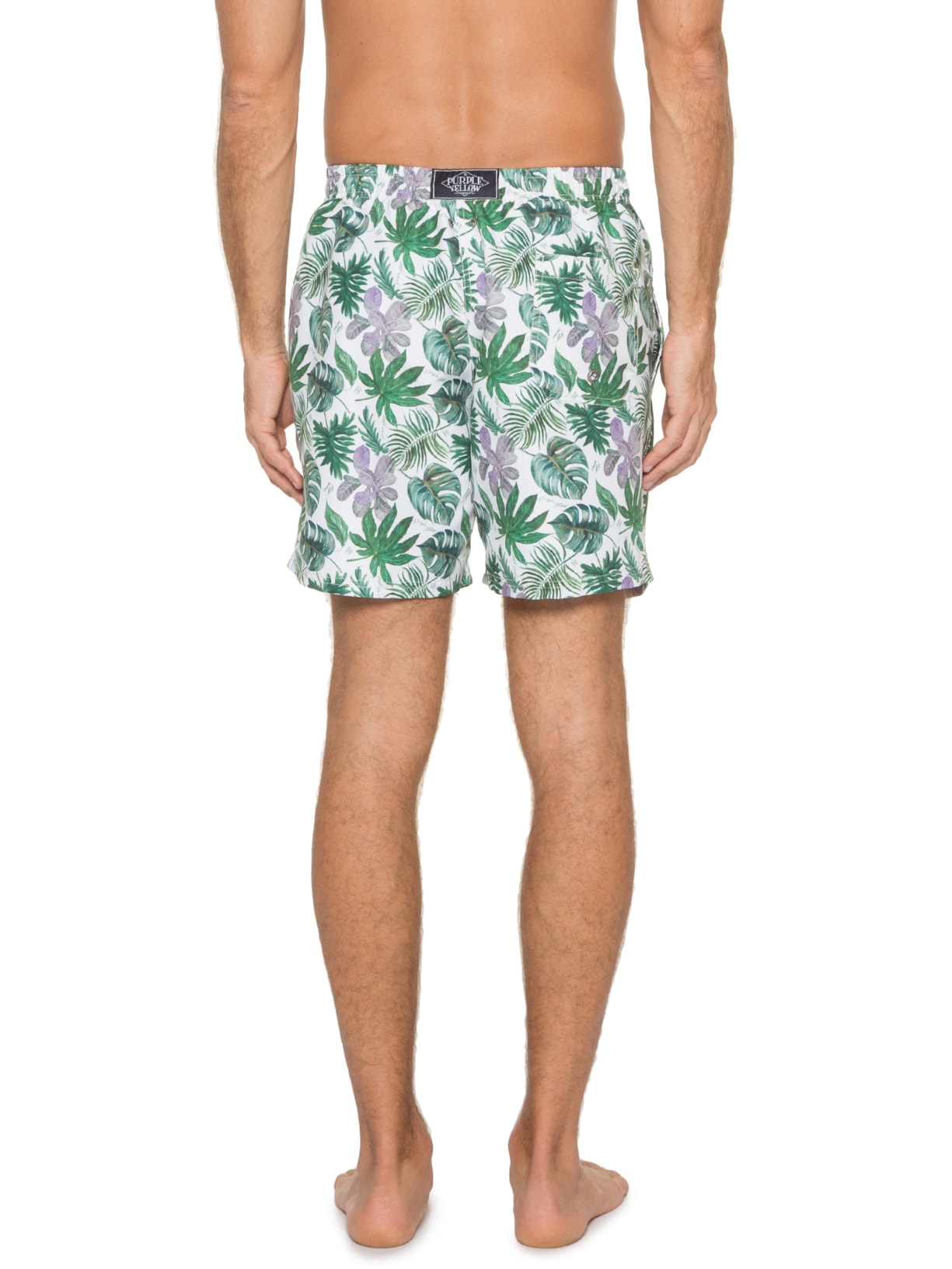 Short Masculino água Tordesilhas Verde Purple Yellow