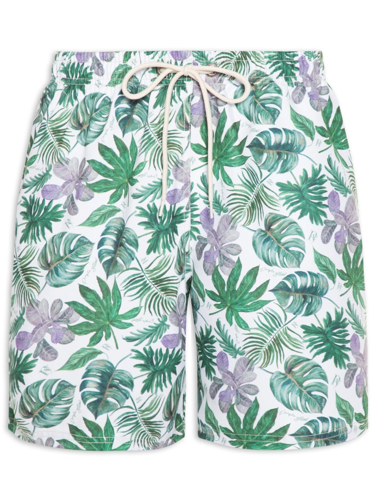 Short Masculino água Tordesilhas Verde Purple Yellow