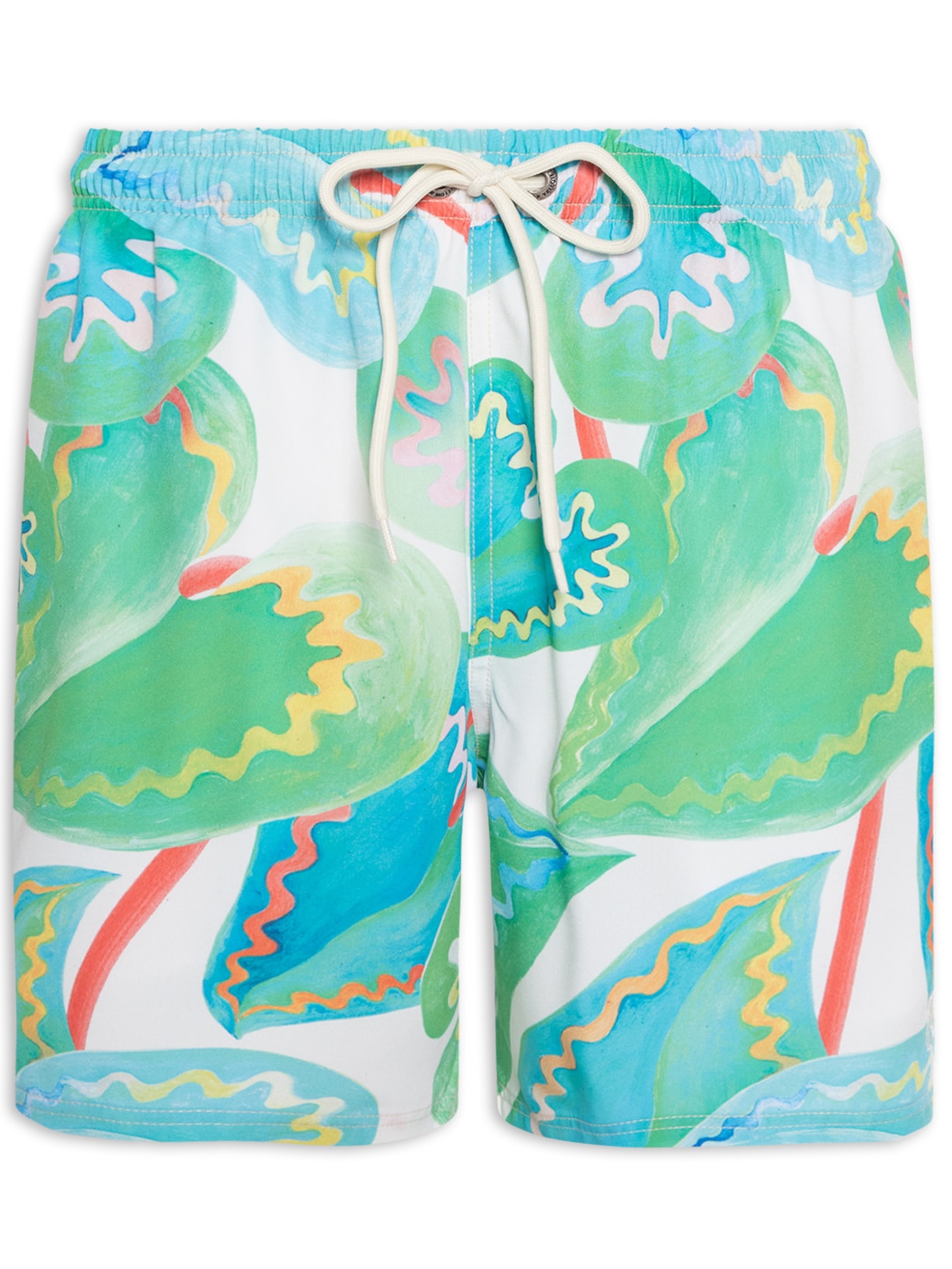 Short Masculino água Tropical - Branco