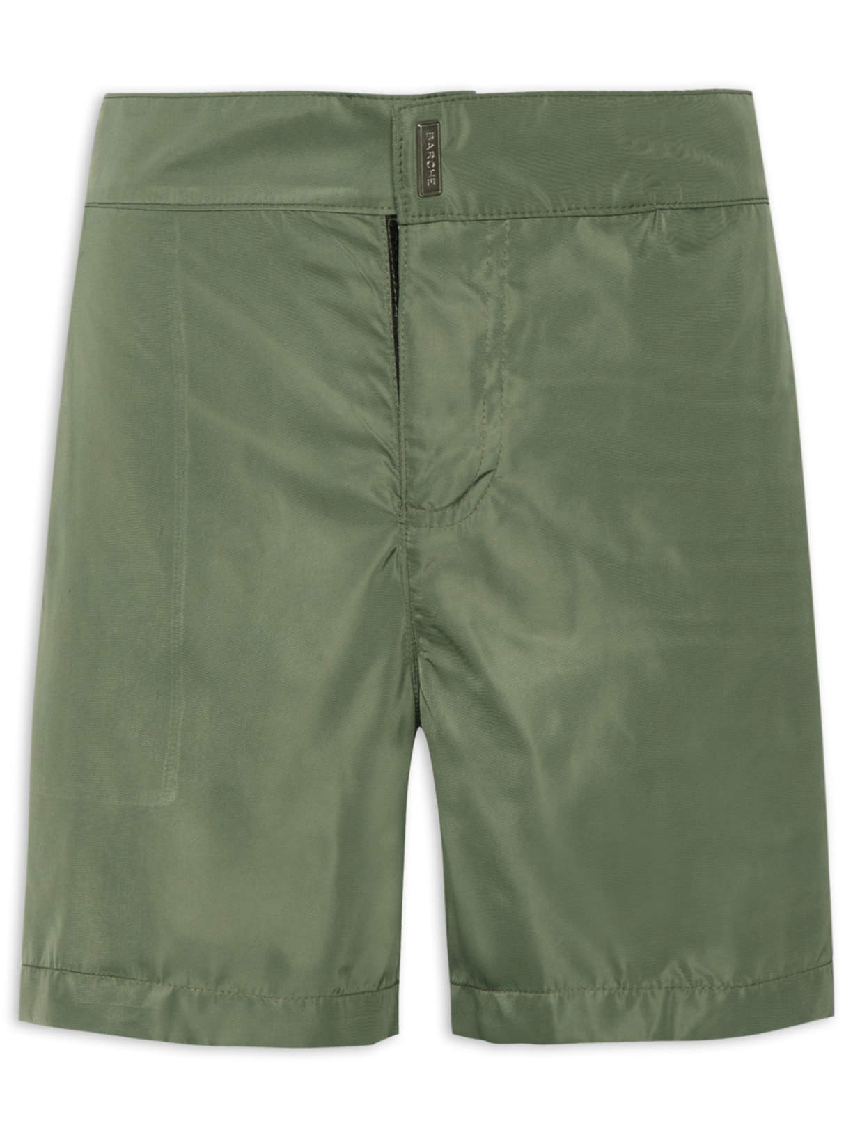 Short Masculino Alfaiataria Liso - Verde