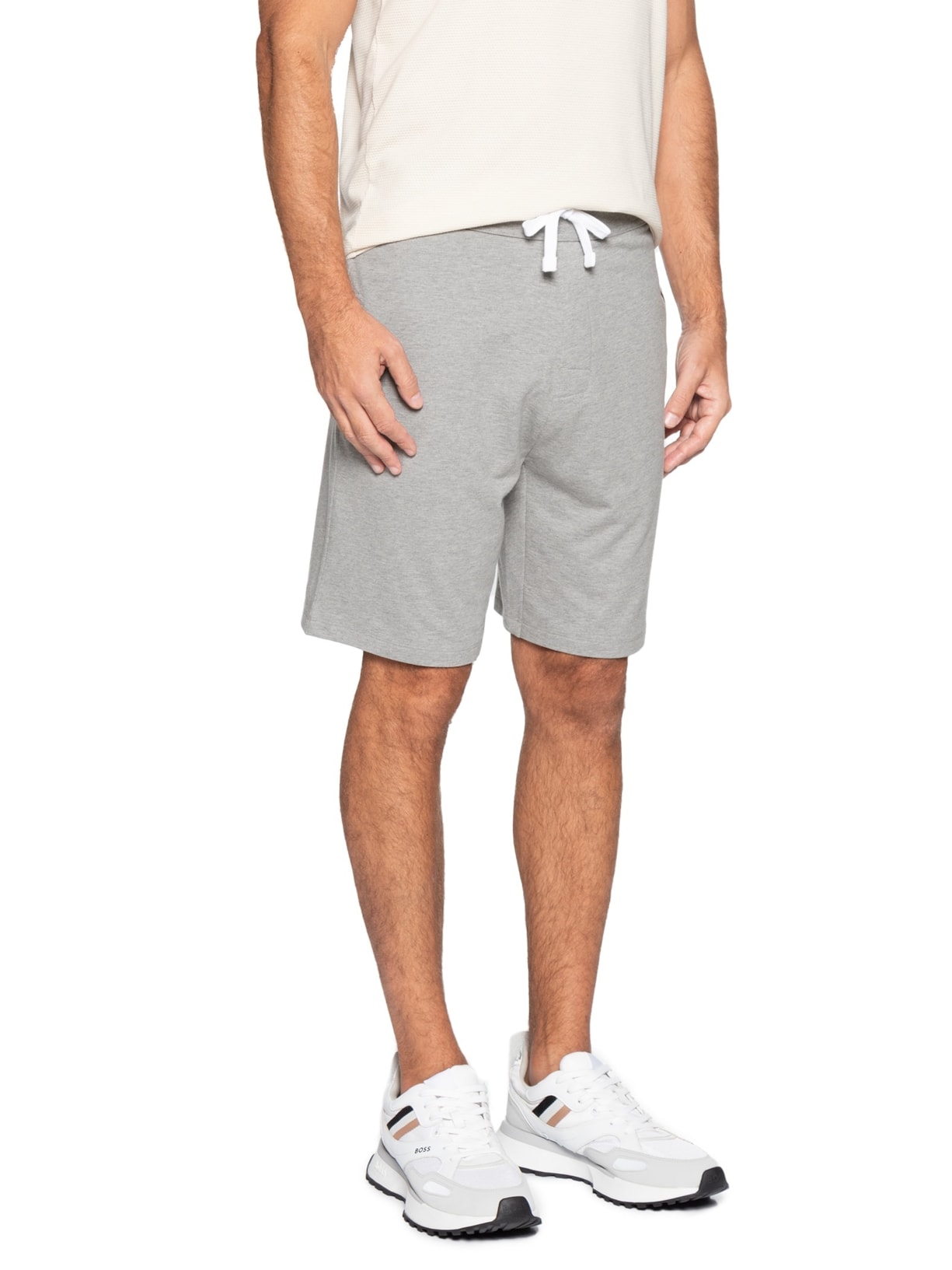 Short Masculino Authentic Jogging Cinza Boss