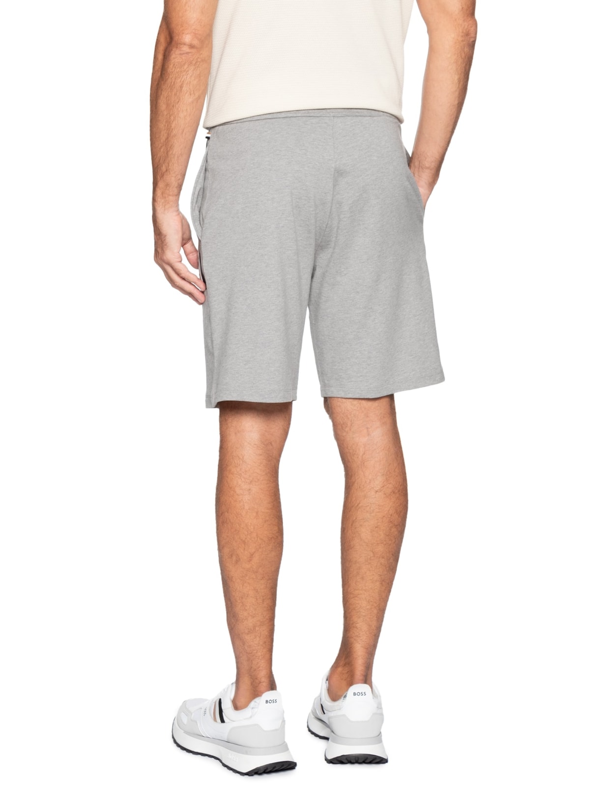 Short Masculino Authentic Jogging Cinza Boss