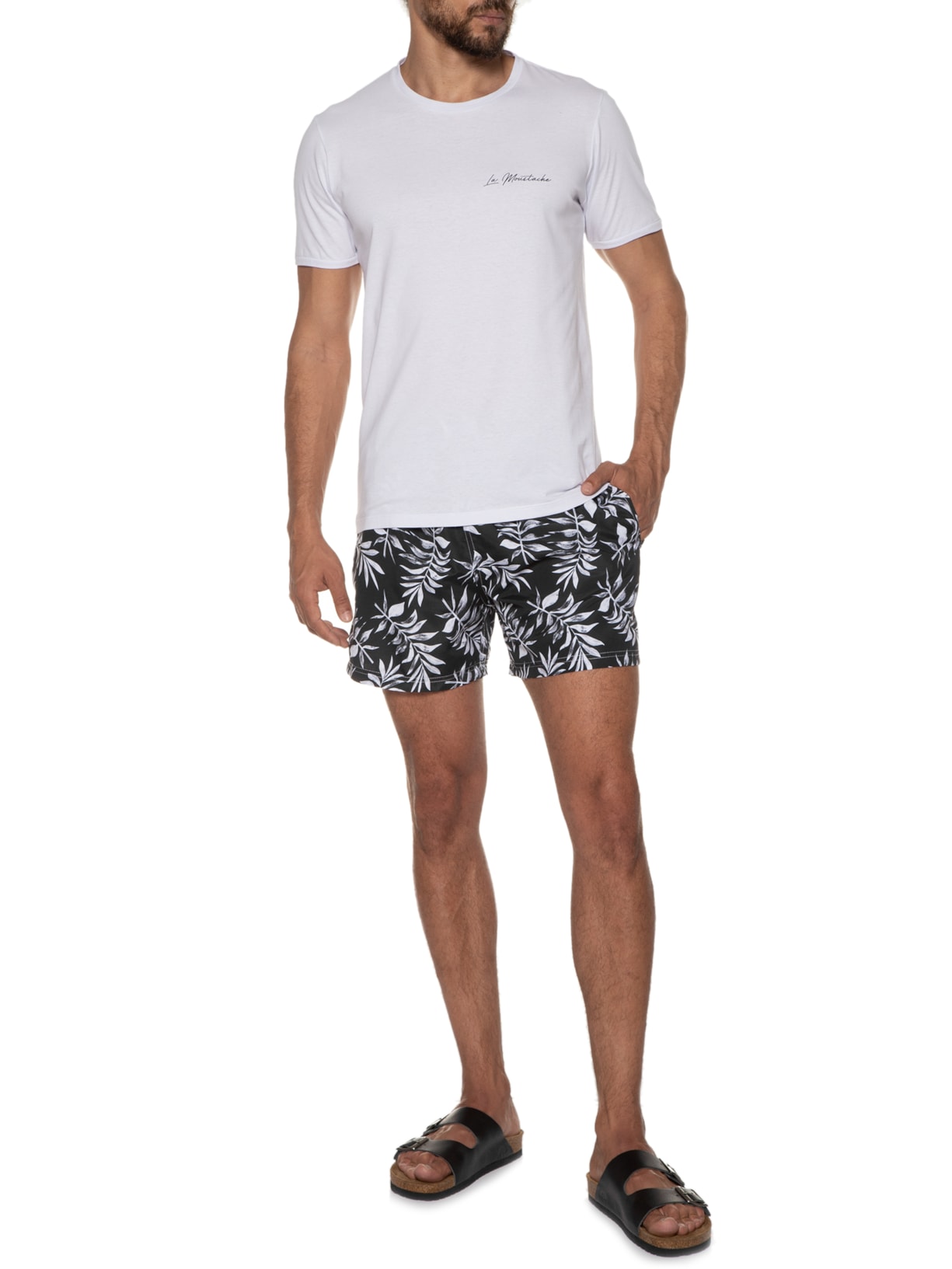 Short Masculino Bamboo Grove Preto La Moustache