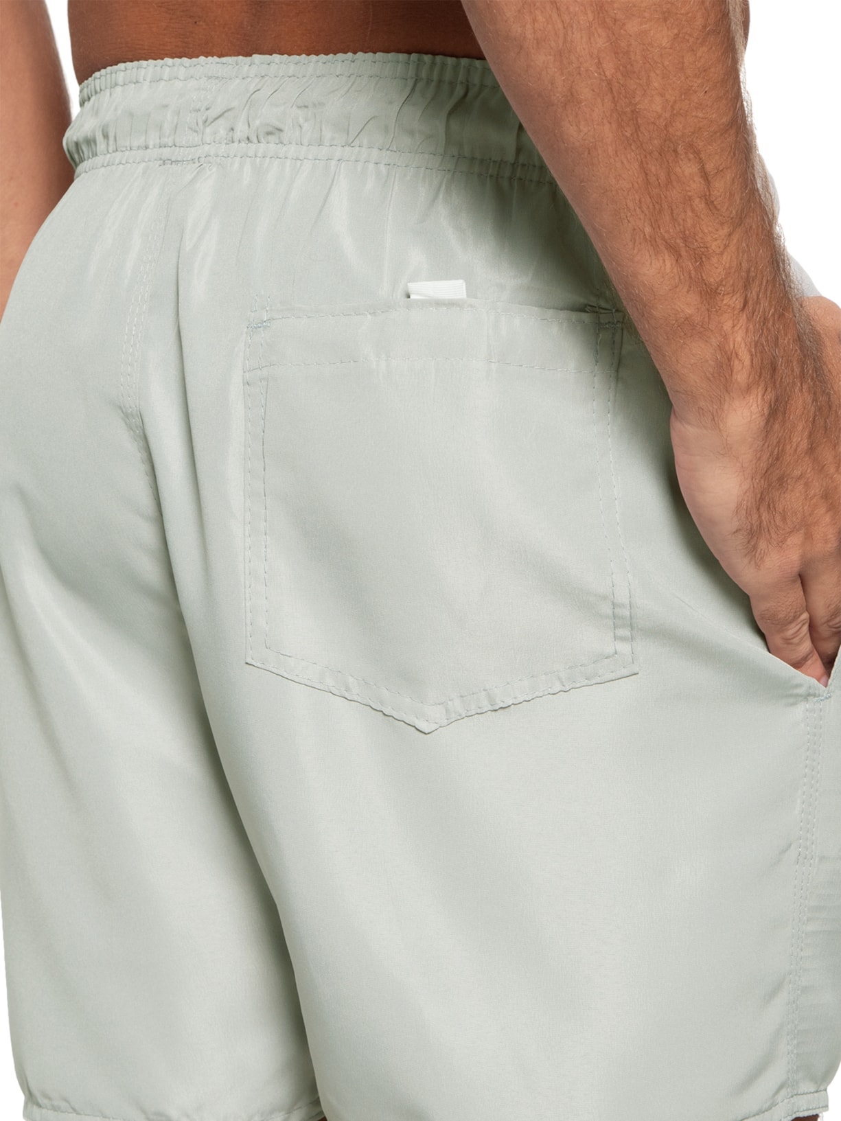 Short Masculino Básico Liso Cinza  Basiq Men