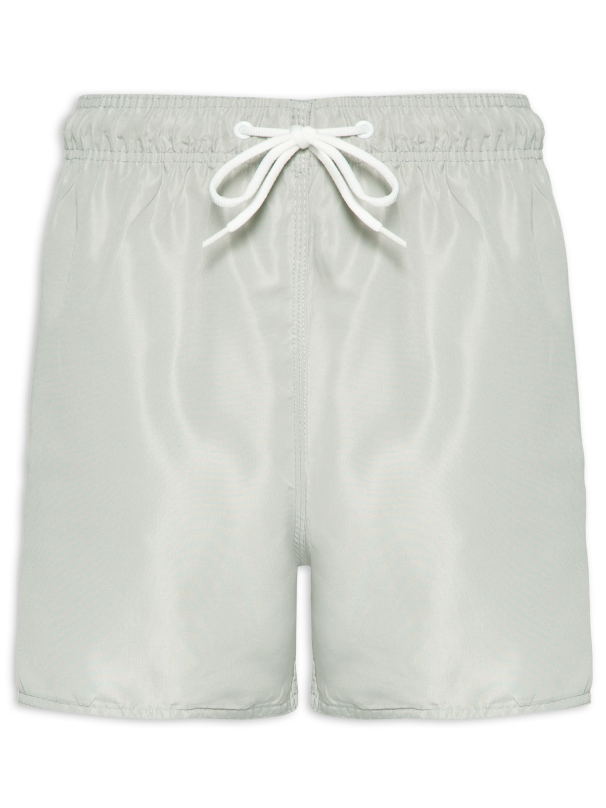 Short Masculino Básico Liso Cinza  Basiq Men