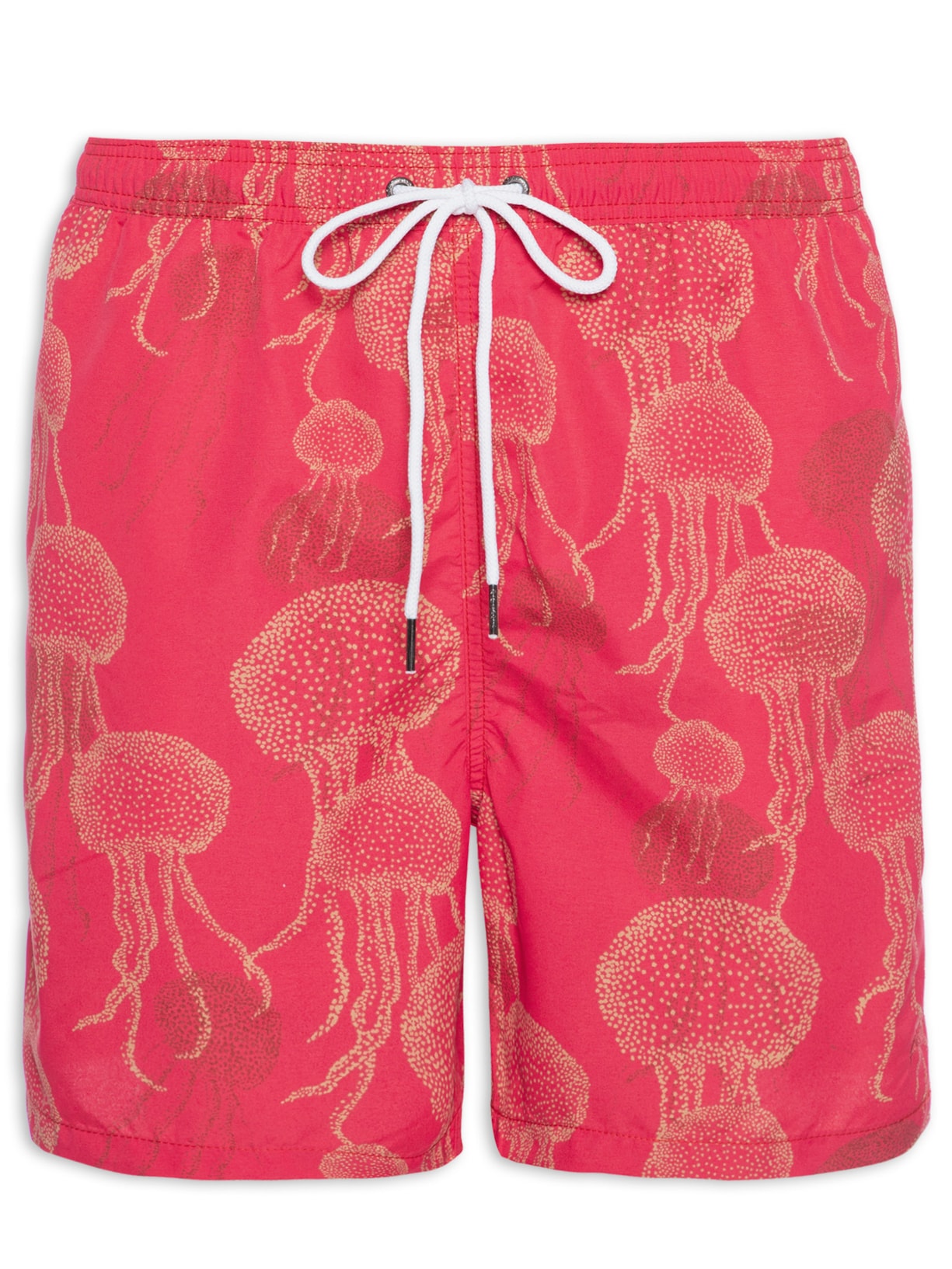 Short Masculino Beach Água Viva Regular - Vermelho