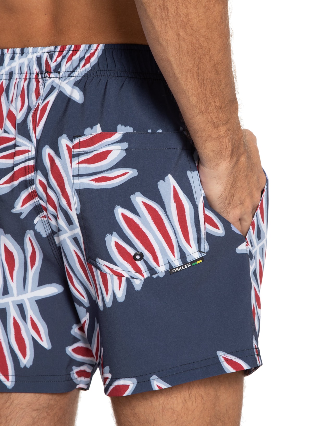 Short Masculino Beach Alamoana Azul Osklen