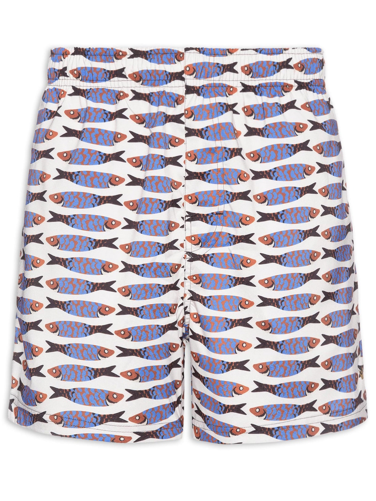 Short Masculino Beach Aquaone Flex Cardume - Azul
