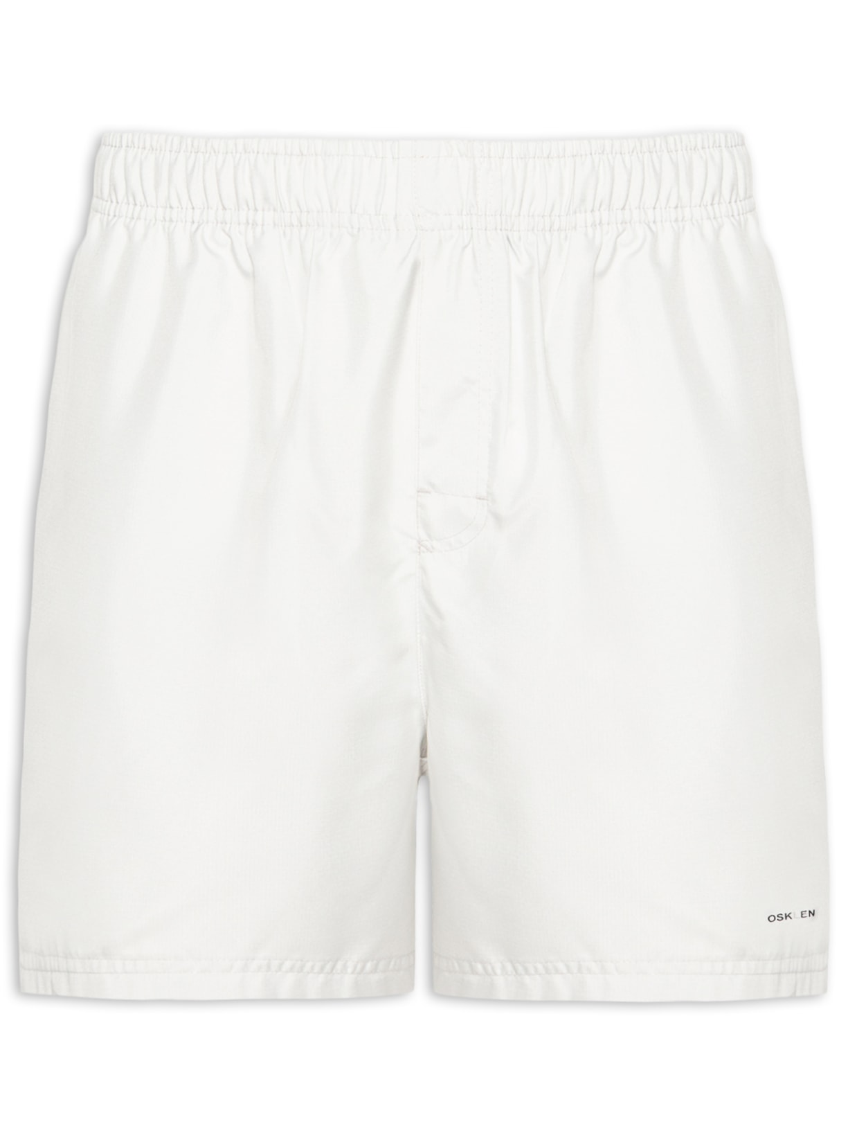 Short Masculino Beach Aquaone Riders Ripstop Branco Osklen