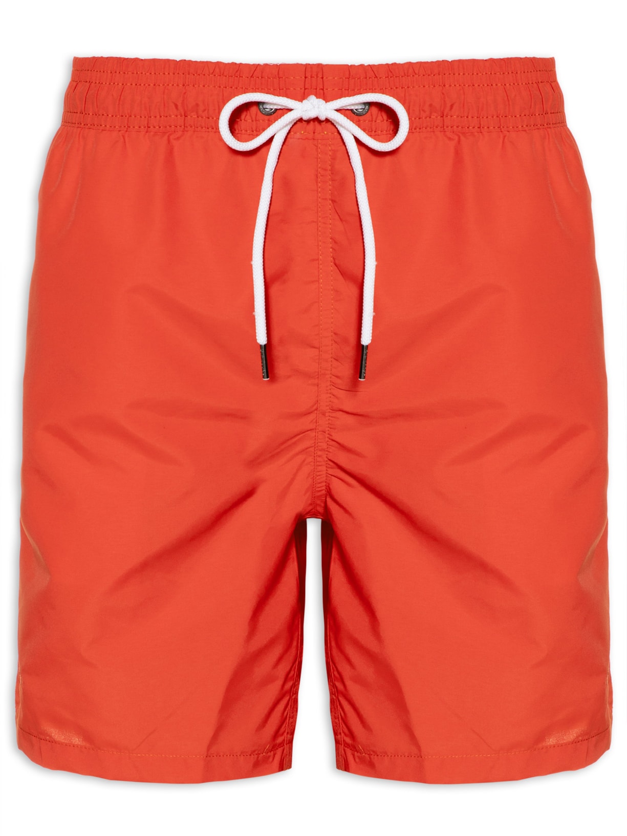 Short Masculino Beach Basic Regular Solid - Laranja