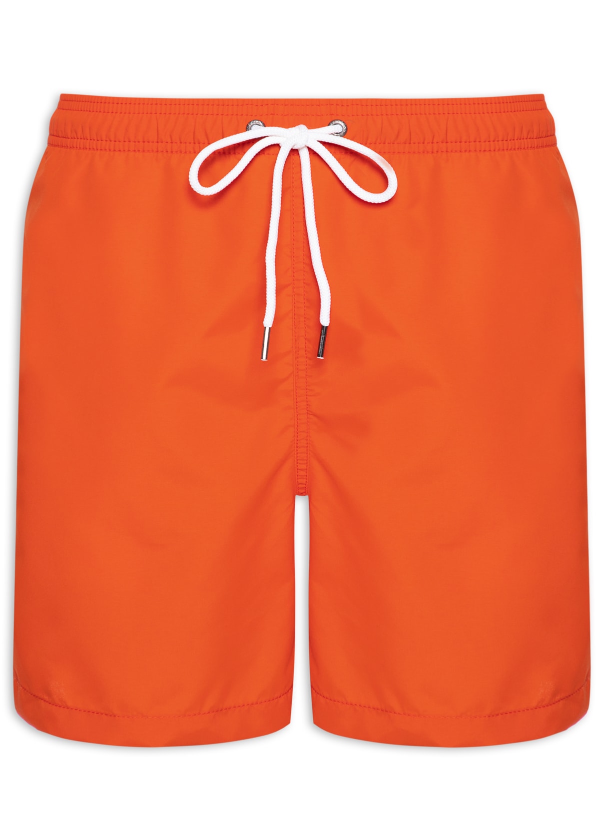 Short Masculino Beach Basic Regular Solid - Laranja
