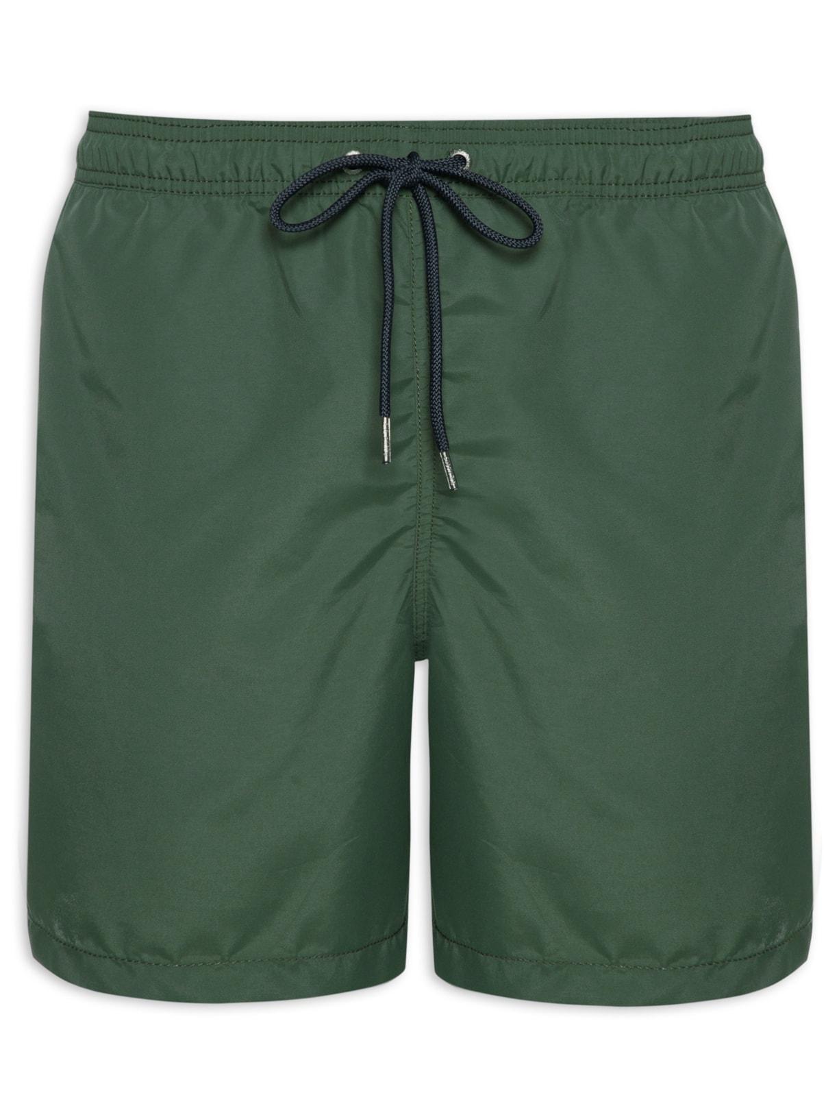 Short Masculino Beach Basic Regular Solid - Verde