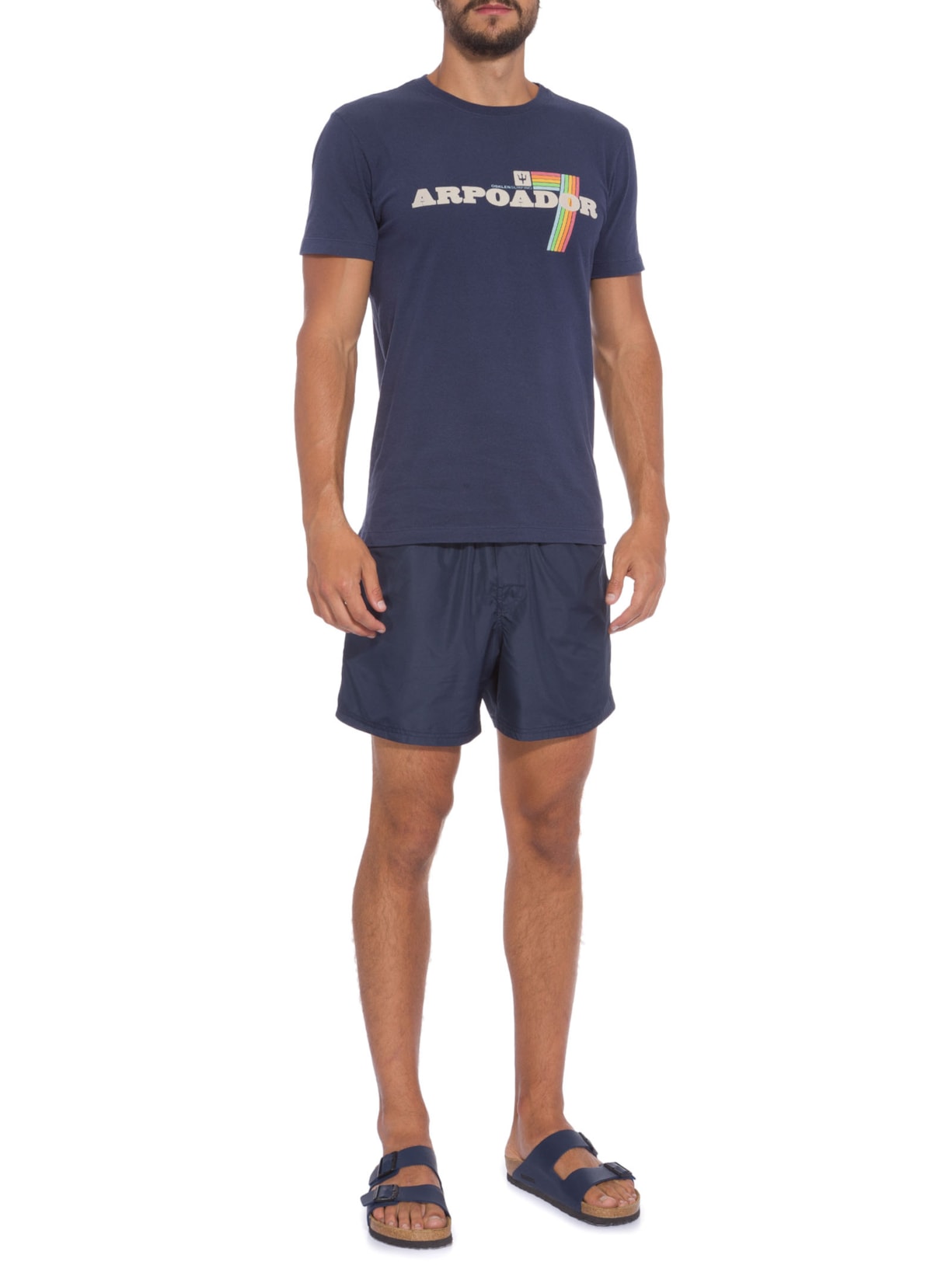 Short Masculino Beach Leve Azul  Osklen