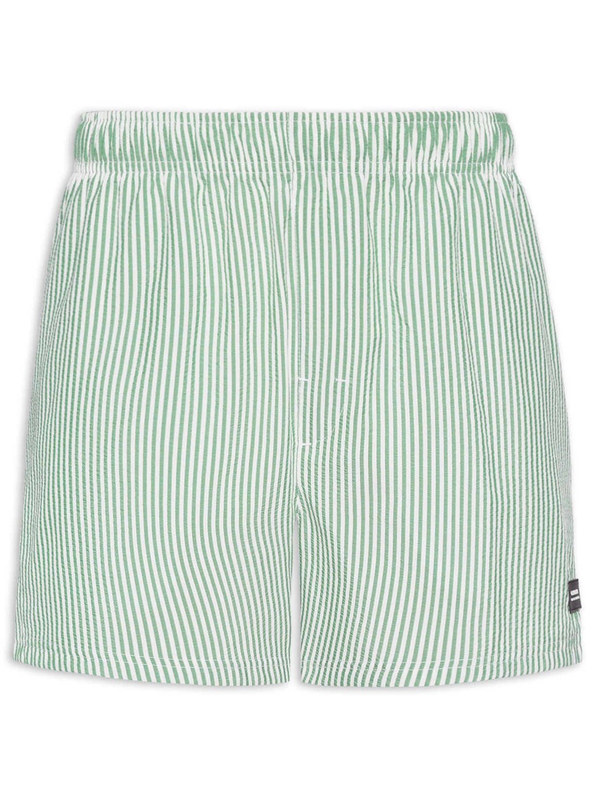 Short Masculino Beach Litoral Stripes - Verde