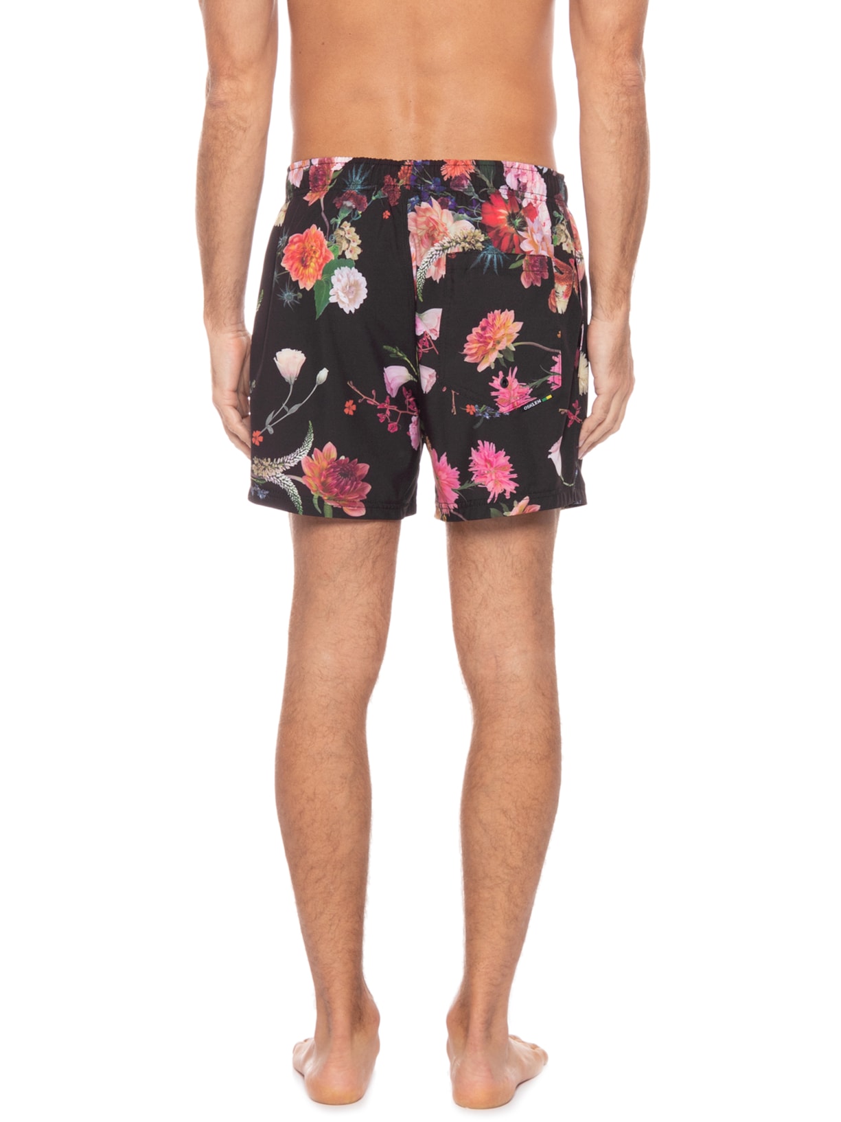 Short Masculino Beach Noturnas Preto Osklen