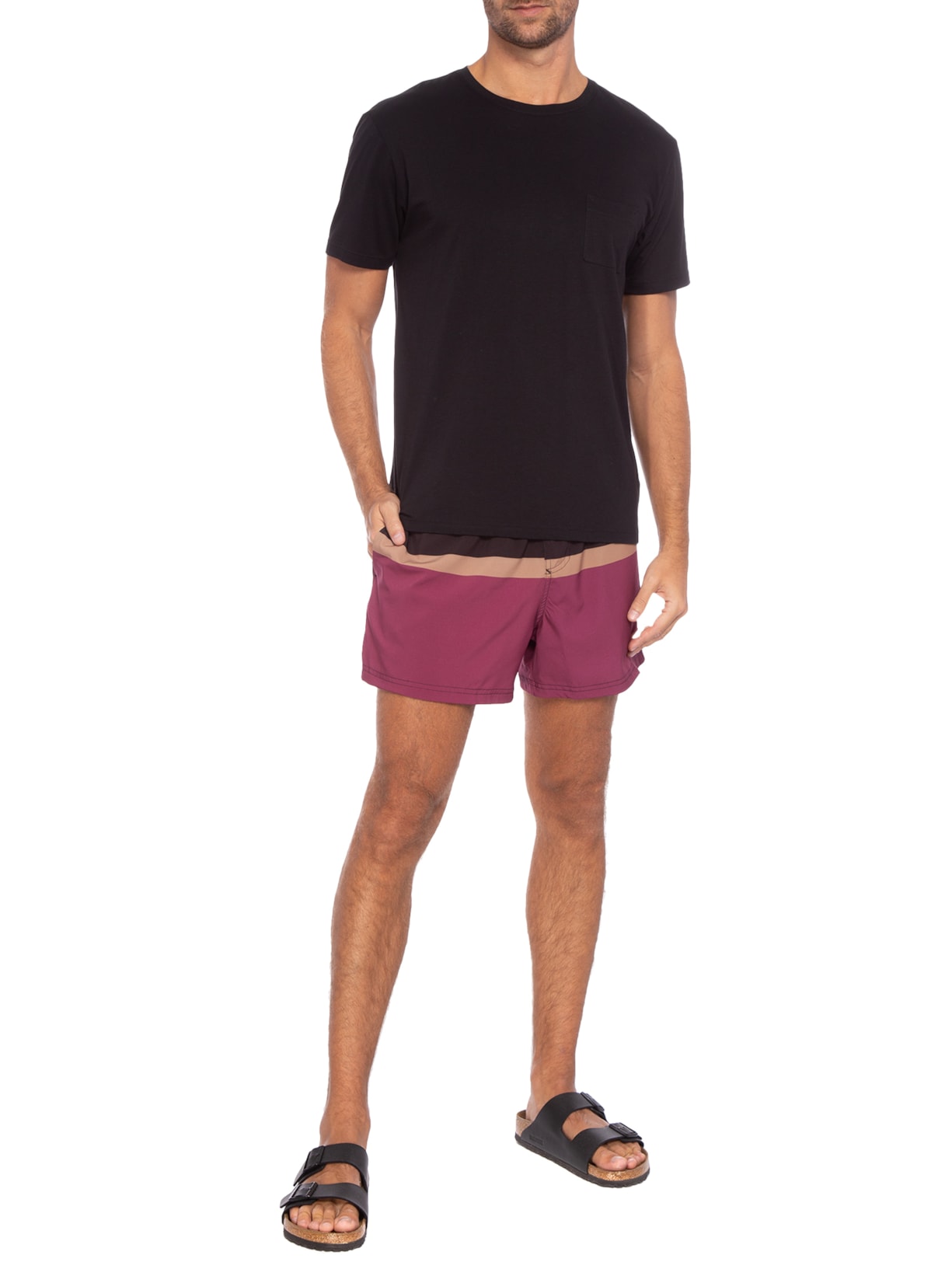 Short Masculino Beach Riva Preto Osklen