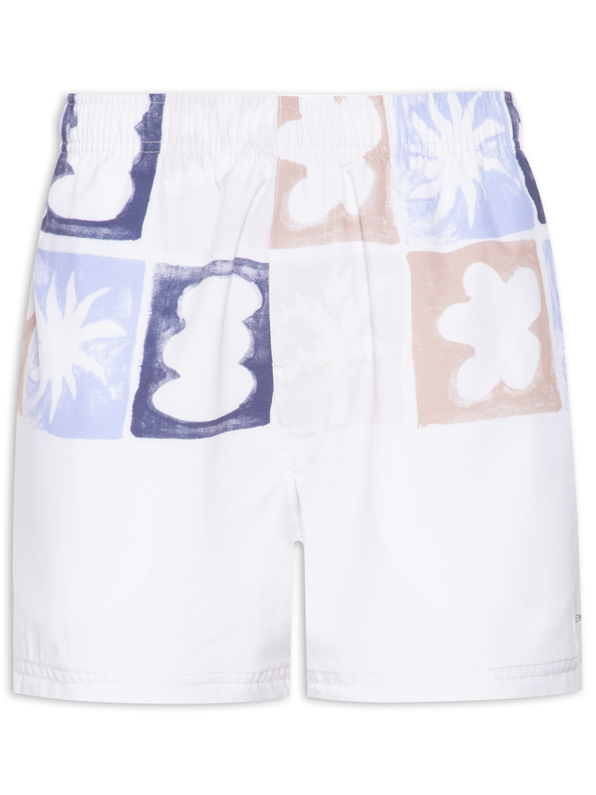 Short Masculino Beach Sand Bottle - Branco