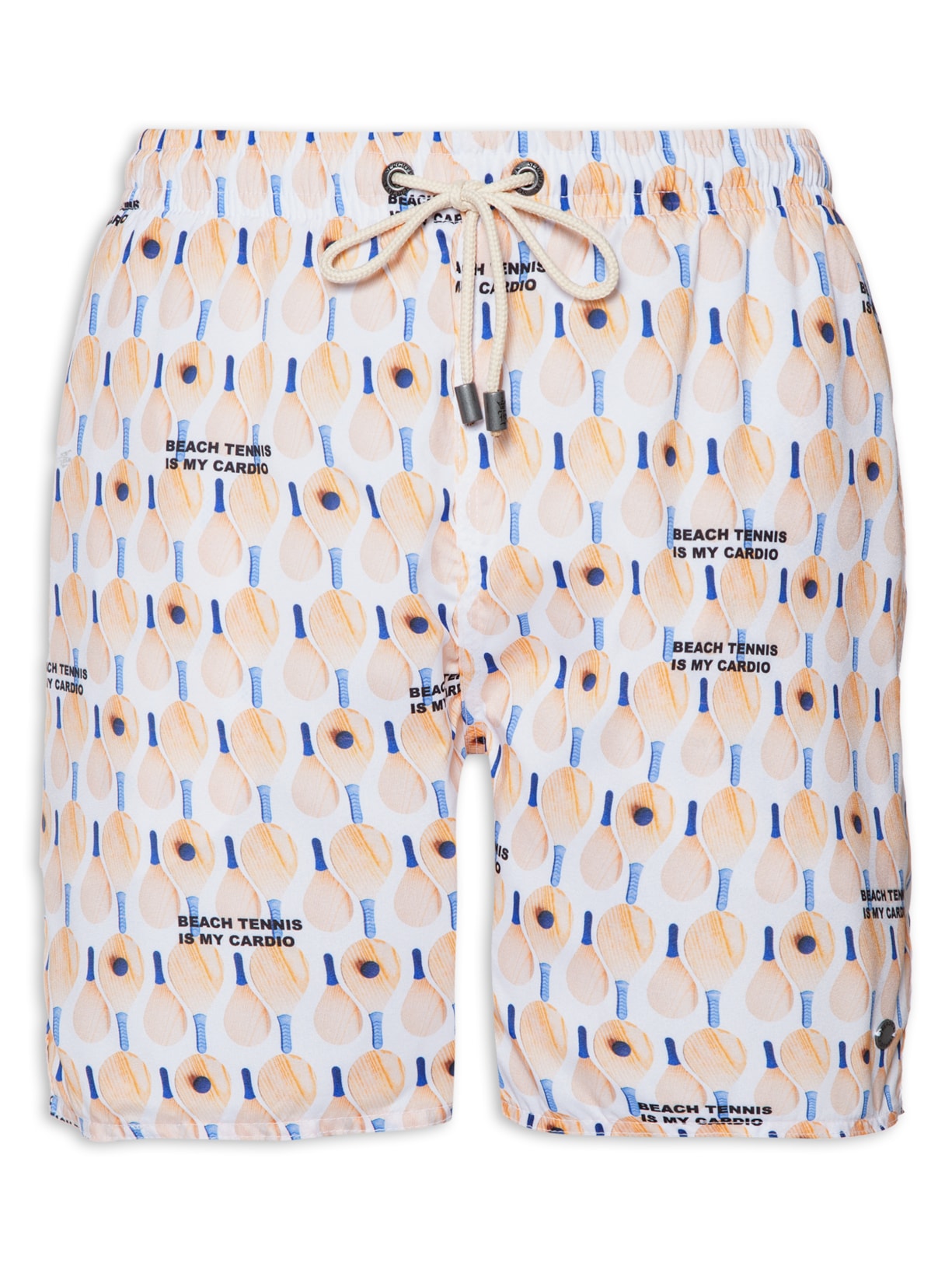 Short Masculino Beach Tennis - Branco