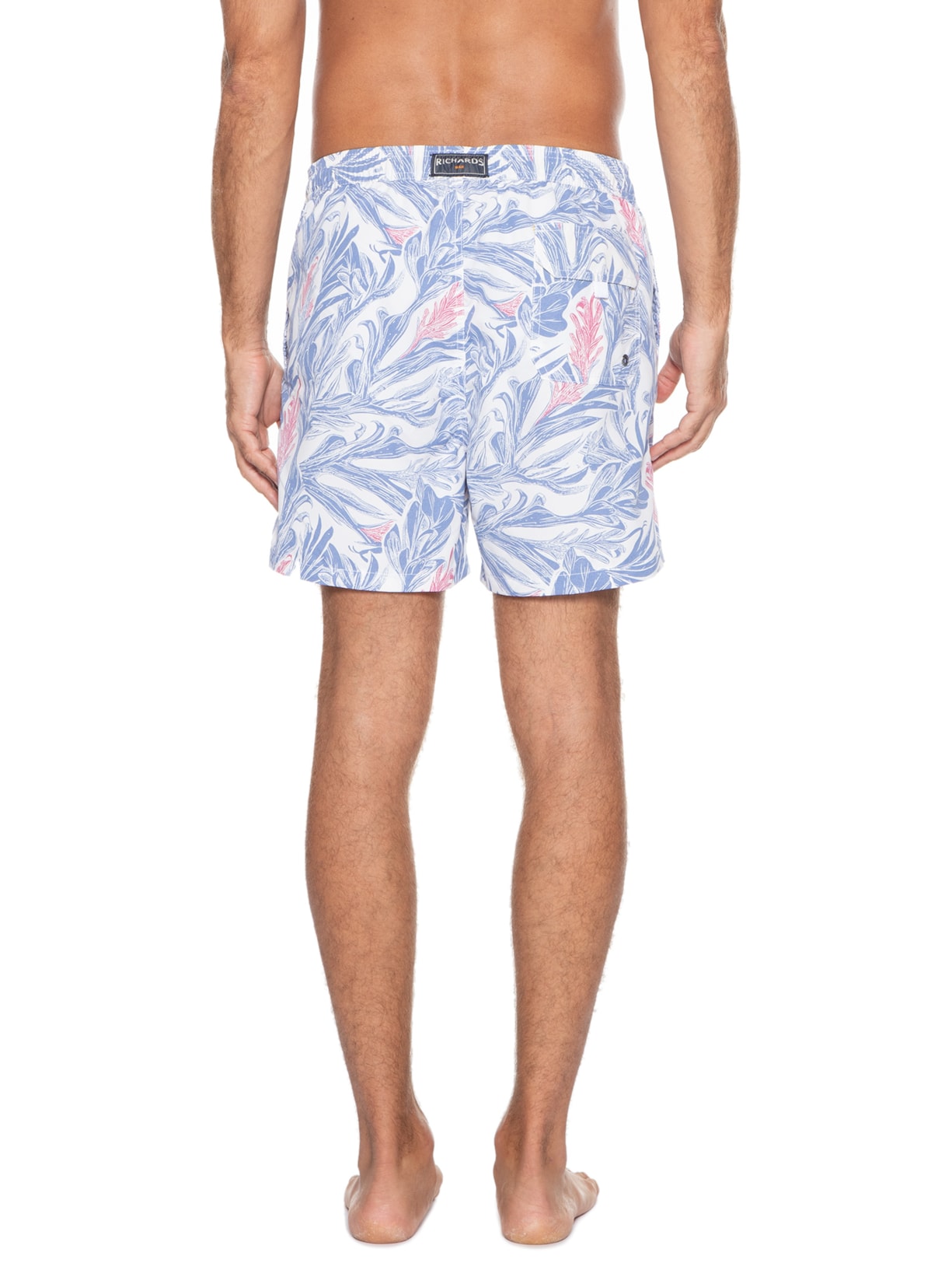 Short Masculino Beach Tromp Regular Azul Richards