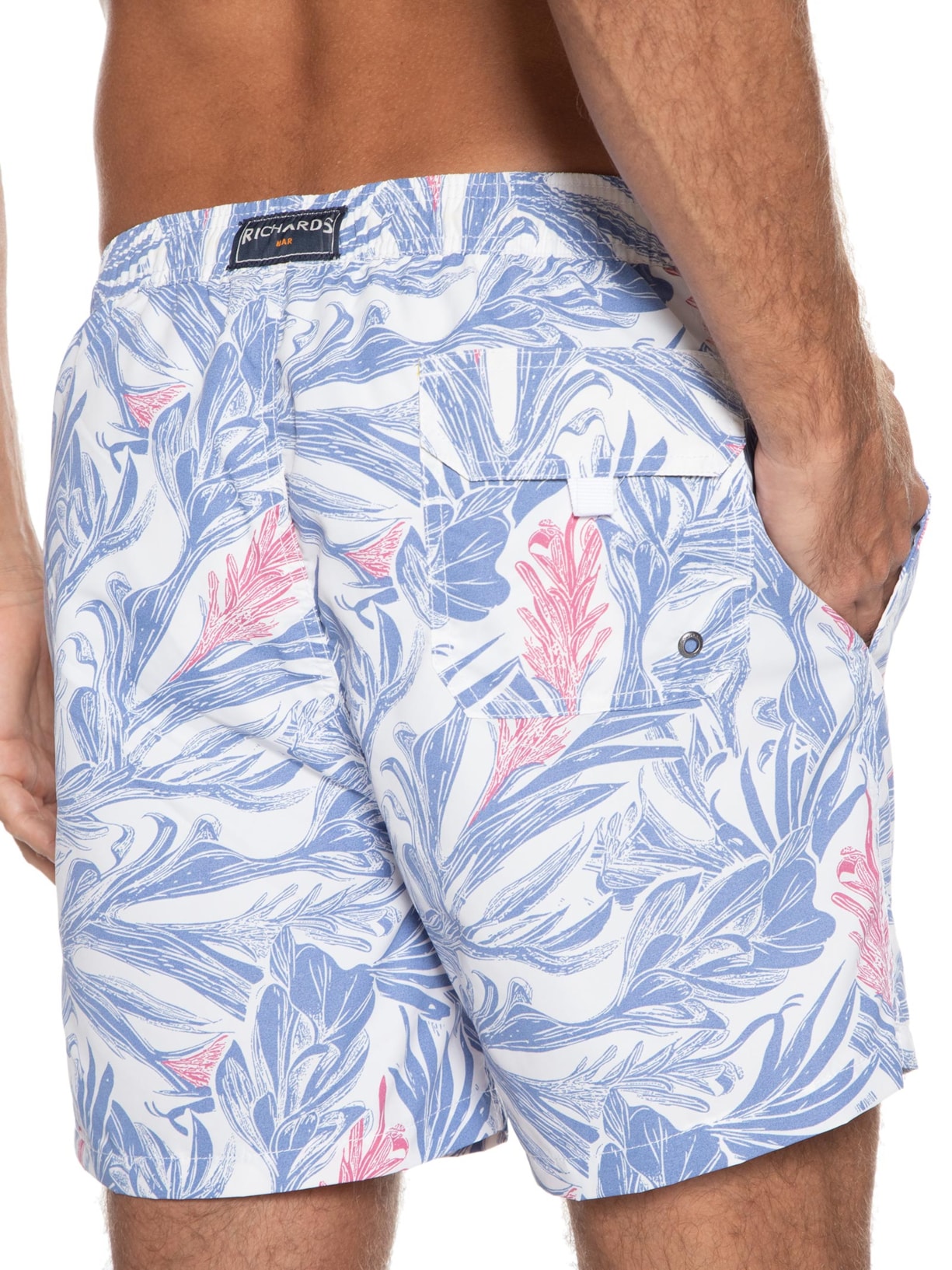 Short Masculino Beach Tromp Regular Azul Richards