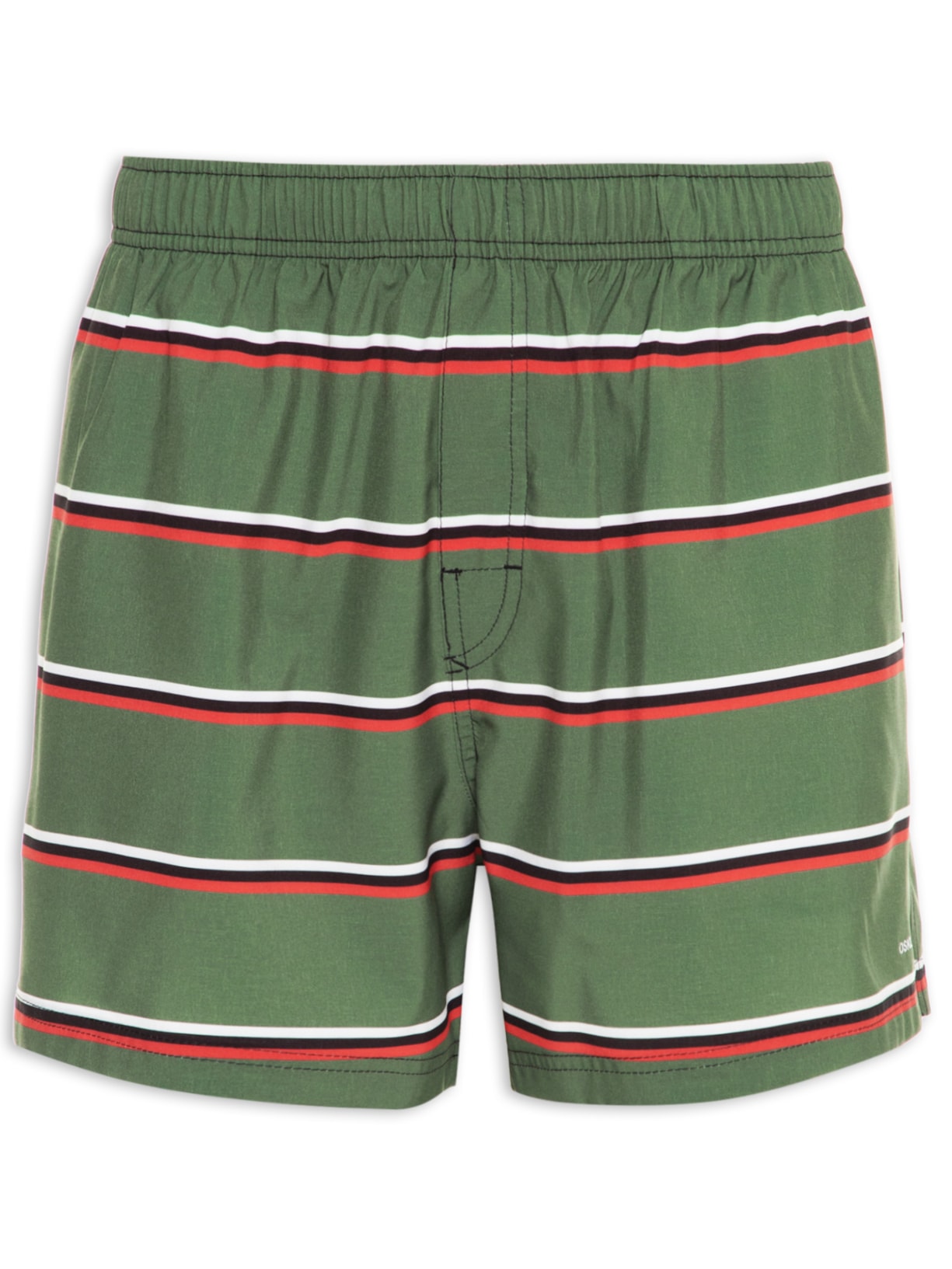 Short Masculino Beach Tropi Stripes - Verde