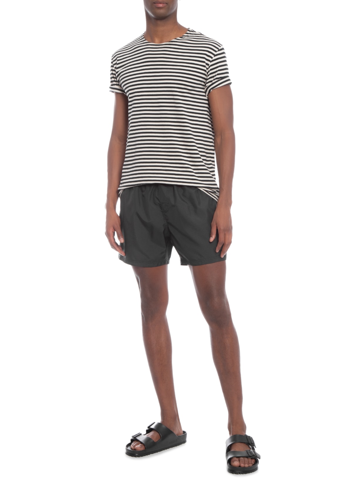 Short Masculino Beach Wear Rider Ripstop Preto Osklen