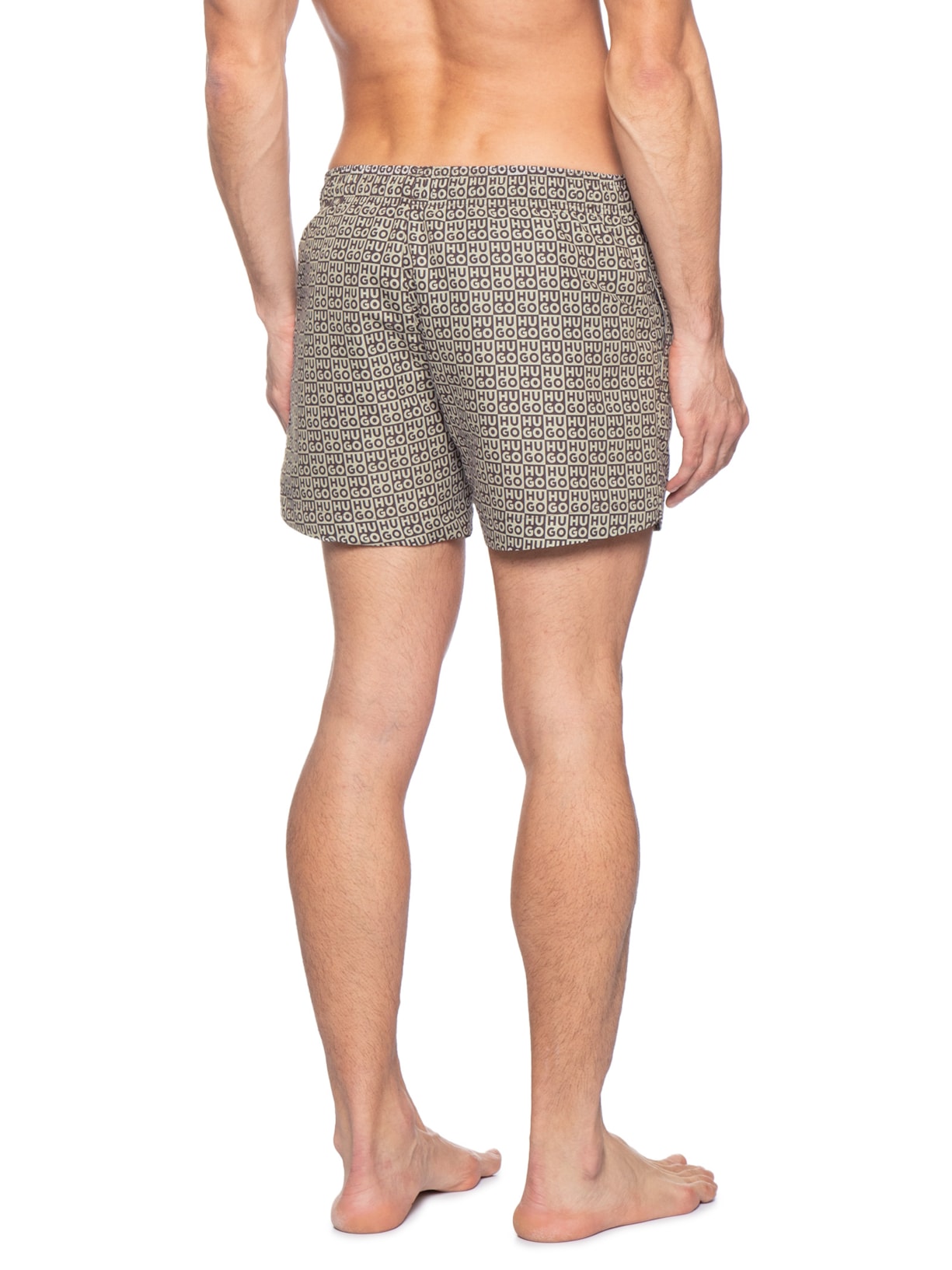 Short Masculino Beachwear Aaron Swim Off White Hugo