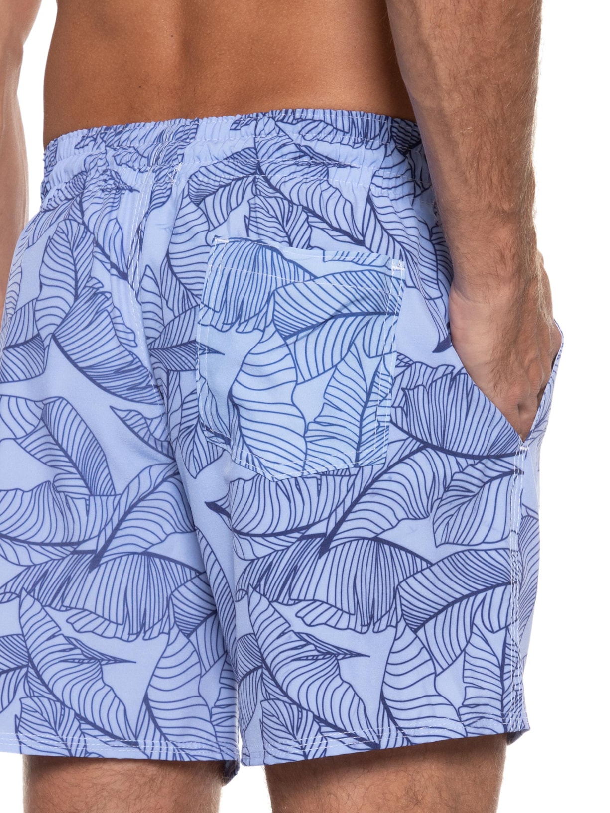 Short Masculino Beachwear Azul '2 Essential