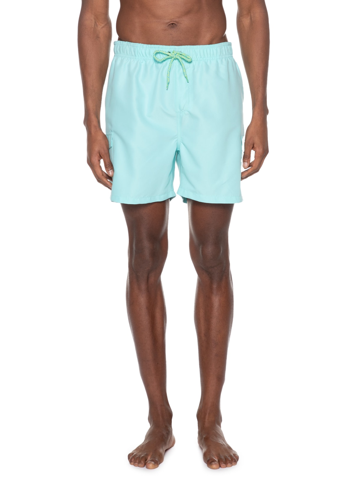 Short Masculino Beachwear Básico Azul '2 Essential
