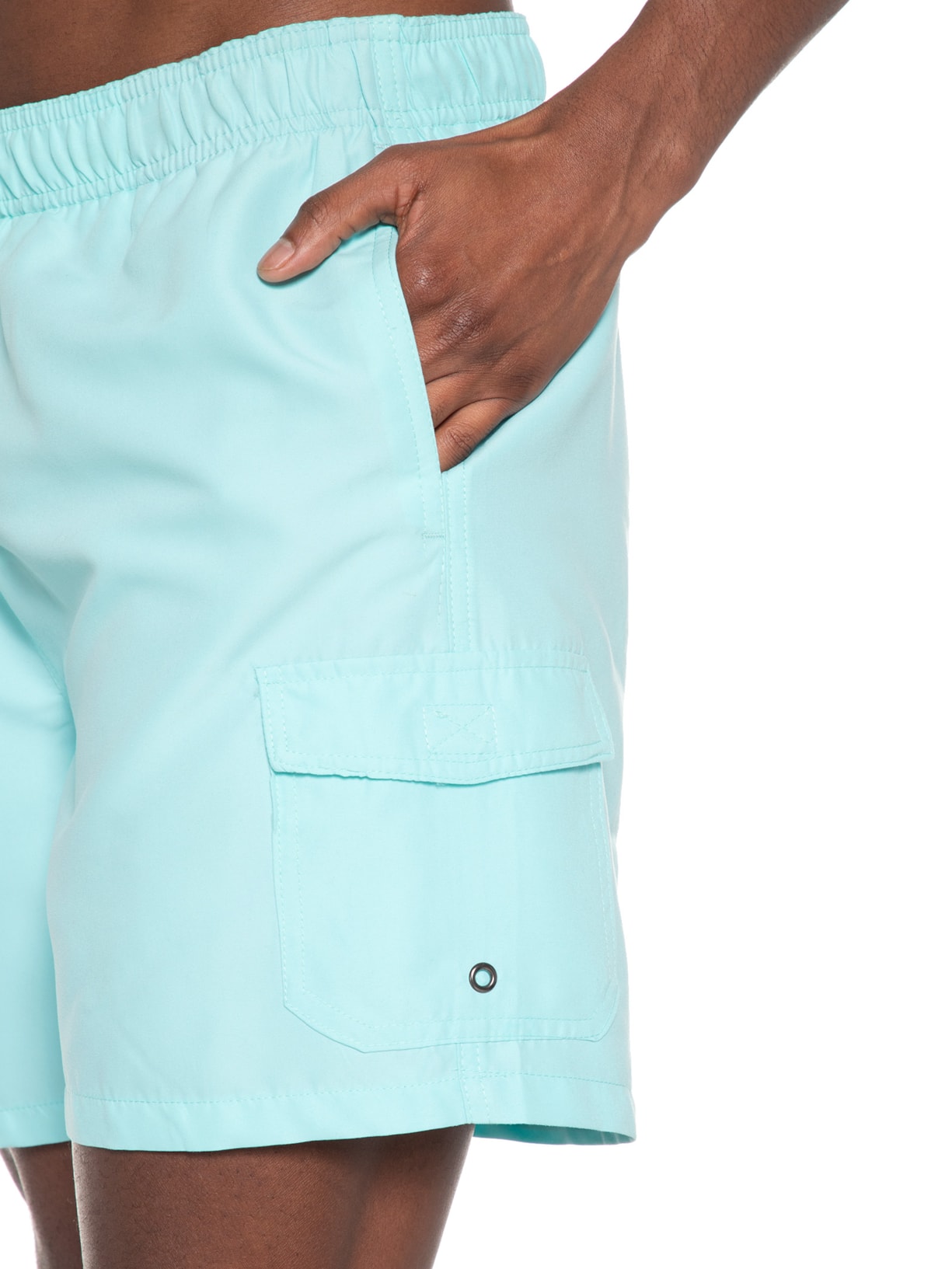 Short Masculino Beachwear Básico Azul '2 Essential