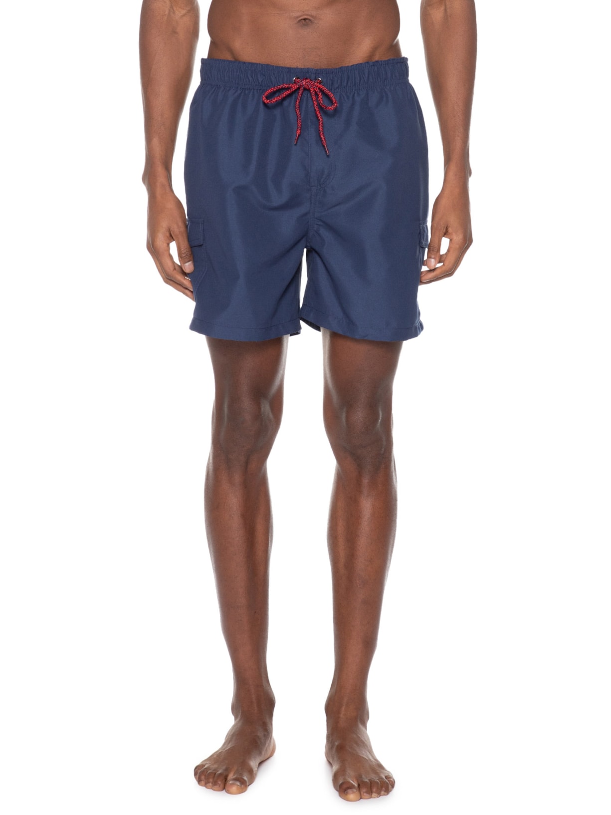 Short Masculino Beachwear Básico Azul '2 Essential