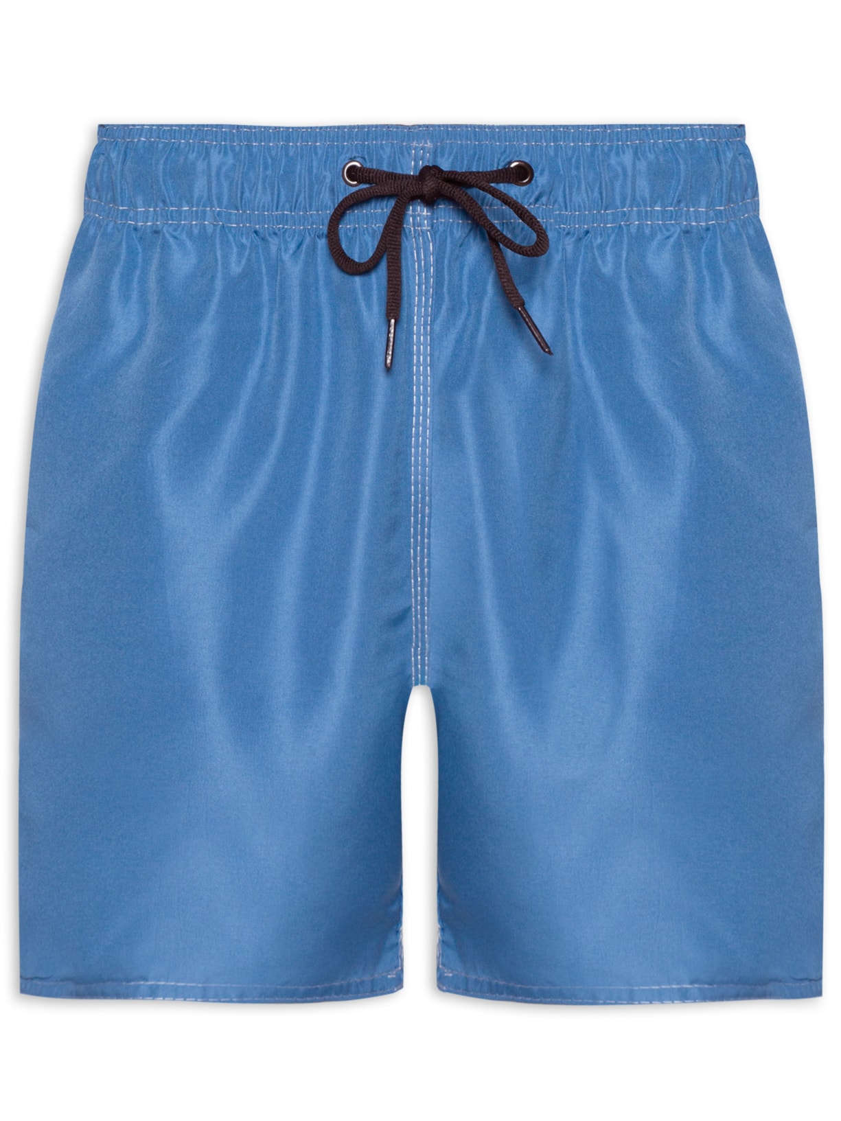 Short Masculino Beachwear Básico - Azul