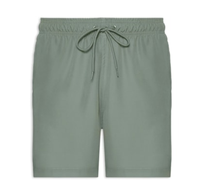 Short Masculino Beachwear Básico - Cinza