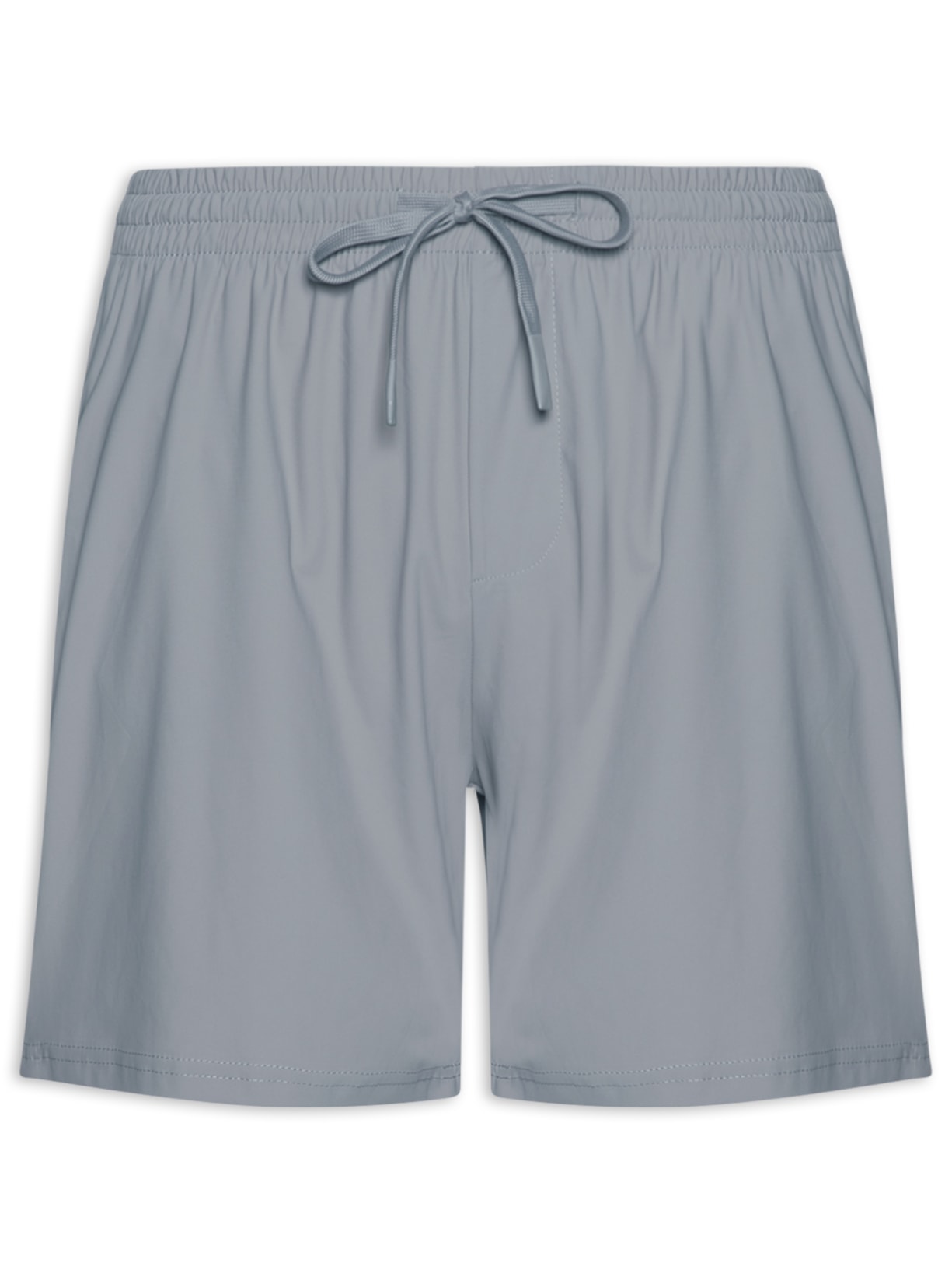 Short Masculino Beachwear Básico Cinza '2 Essential