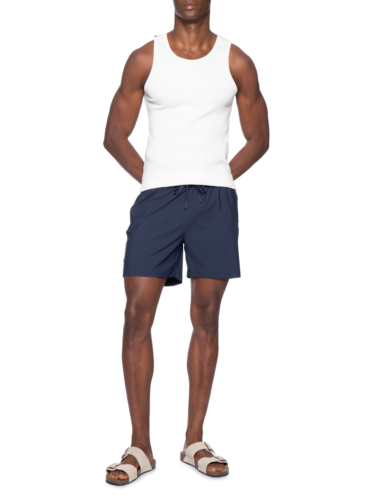 Short Masculino Beachwear Básico – Azul '2 Essential