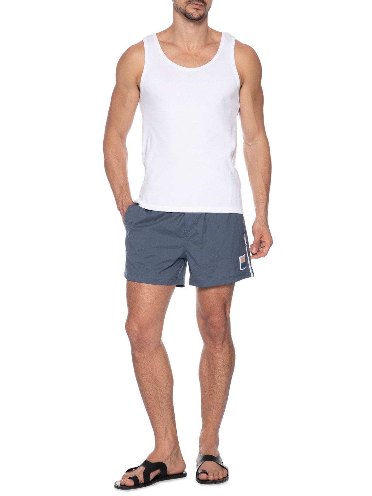 Short Masculino Beachwear Capri Azul Osklen