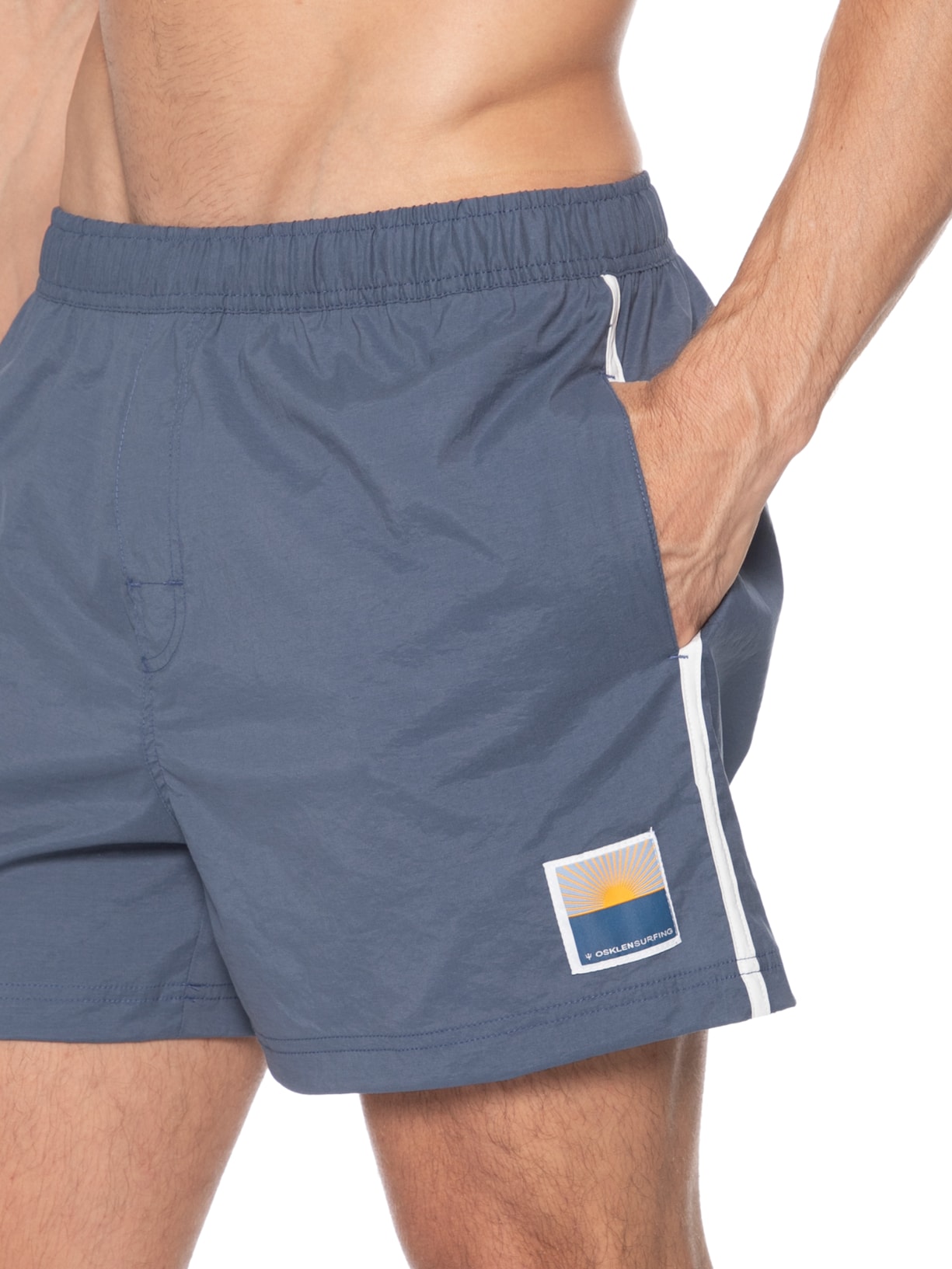 Short Masculino Beachwear Capri Azul Osklen