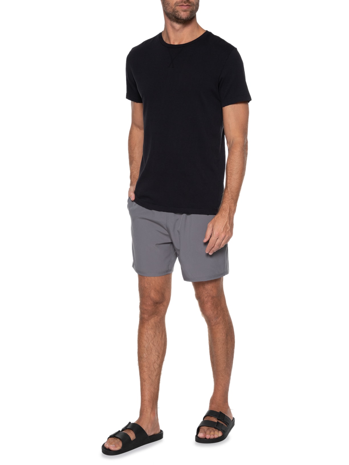 Short Masculino Beachwear Cinza '2 Essential