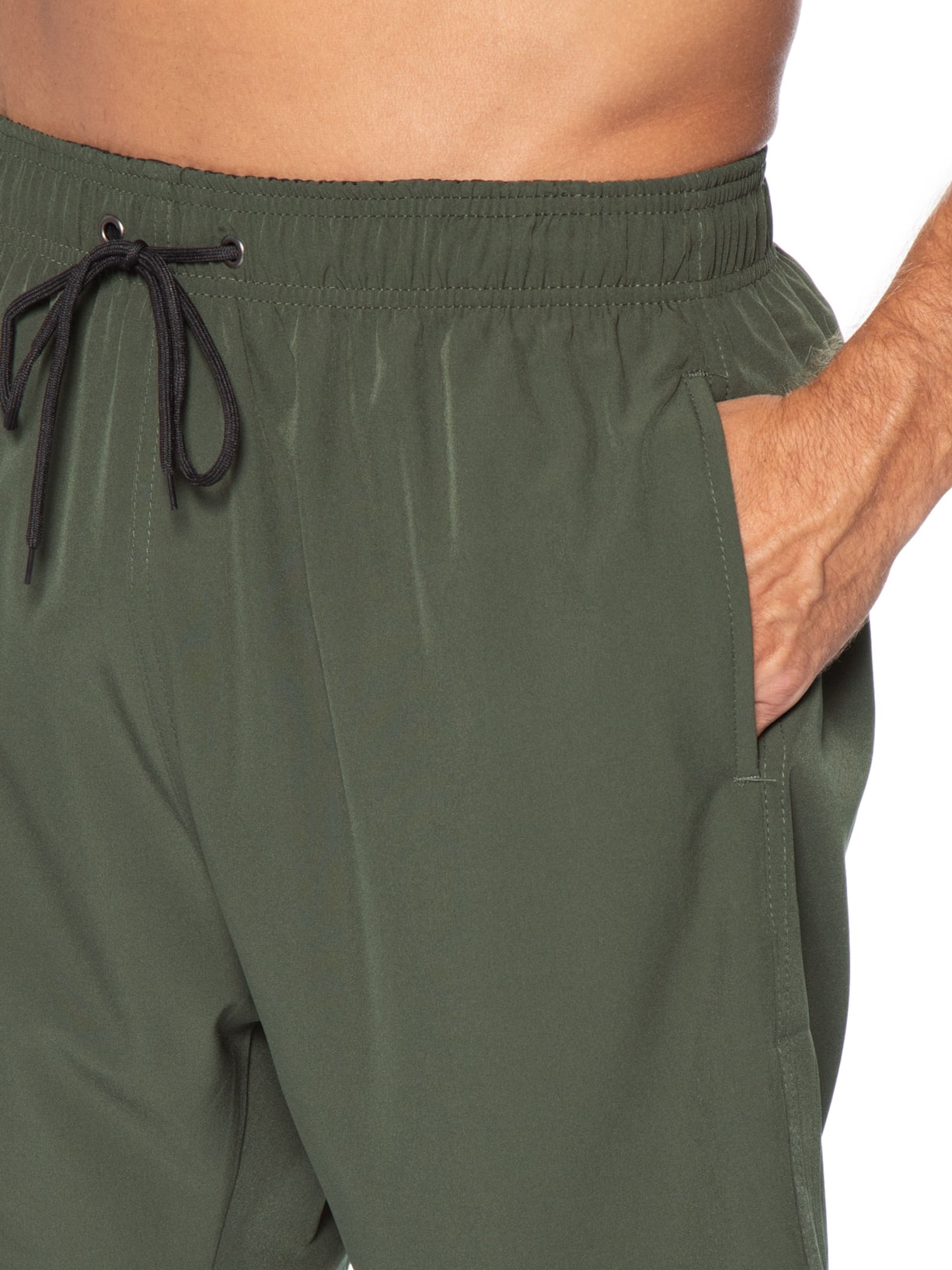 Short Masculino Beachwear Color Verde Basiq Men