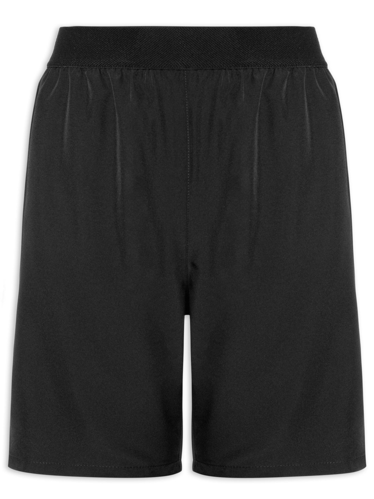 Short Masculino Beachwear Com Detalhe Lateral Color - Preto