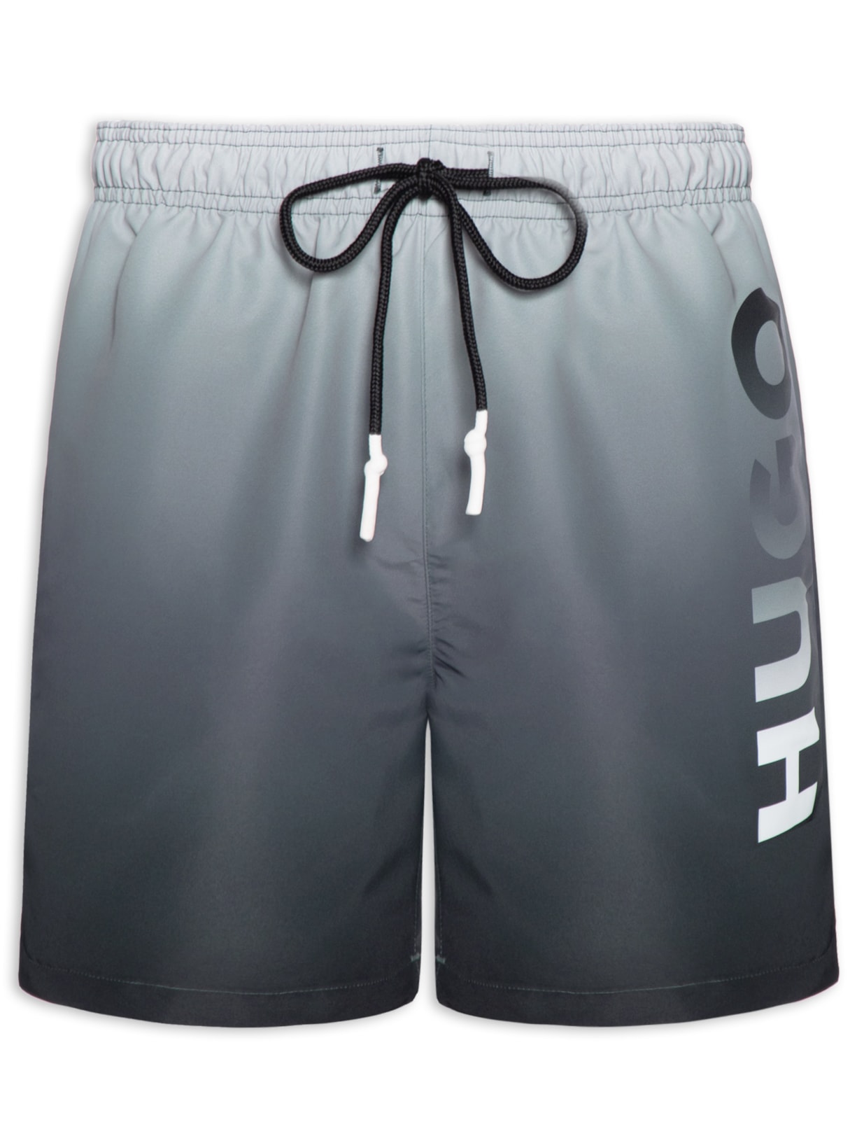 Short Masculino Beachwear Degradê Ray Branco Hugo