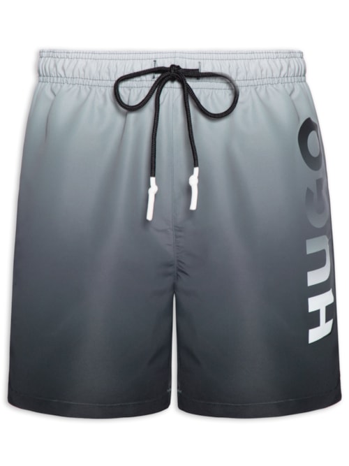 Short Masculino Beachwear Degradê Ray - Branco