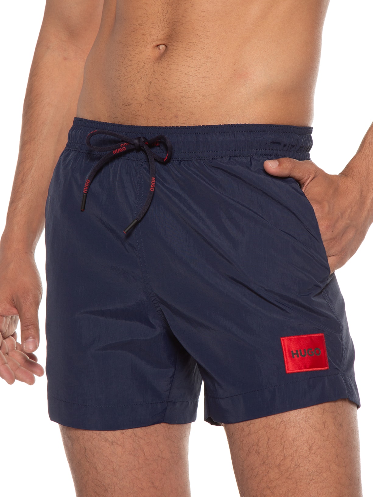 Short Masculino Beachwear Dominica Azul Hugo