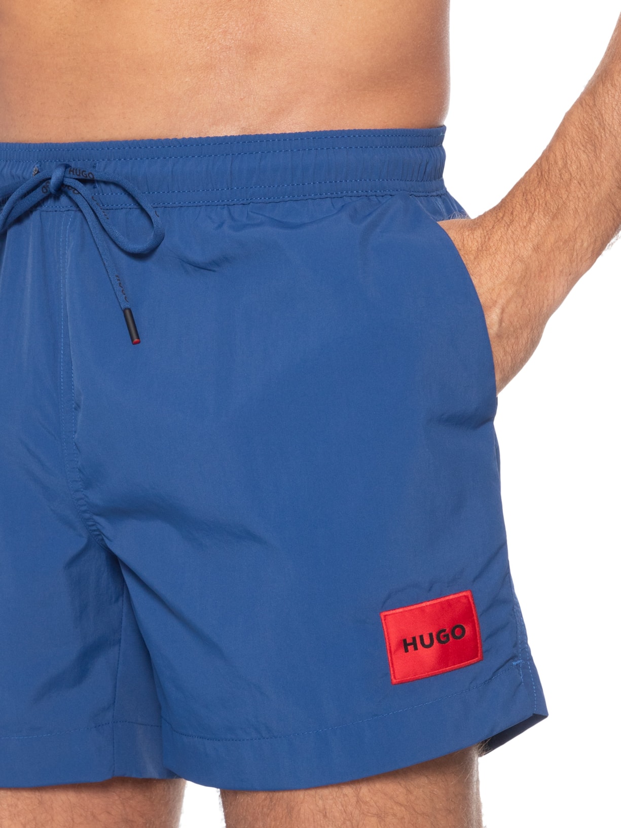 Short Masculino Beachwear Dominica Azul Hugo