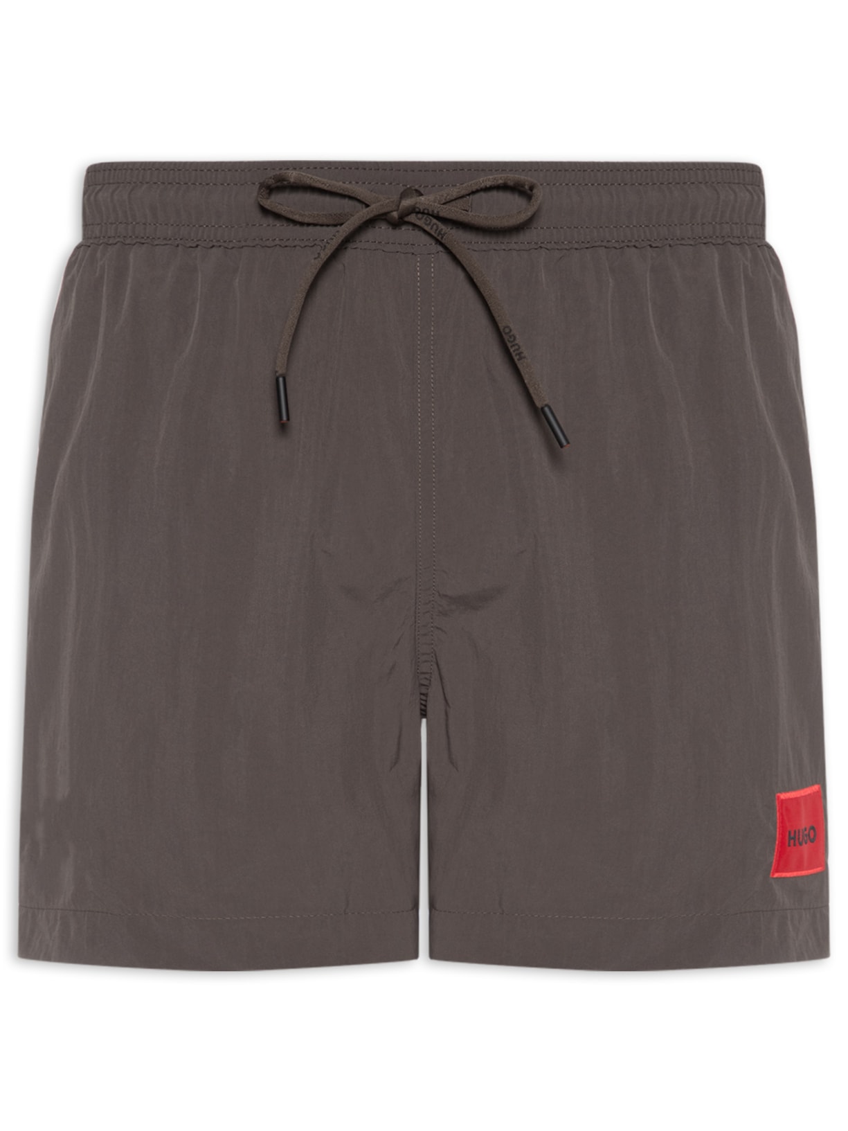 Short Masculino Beachwear Dominica Marrom Hugo