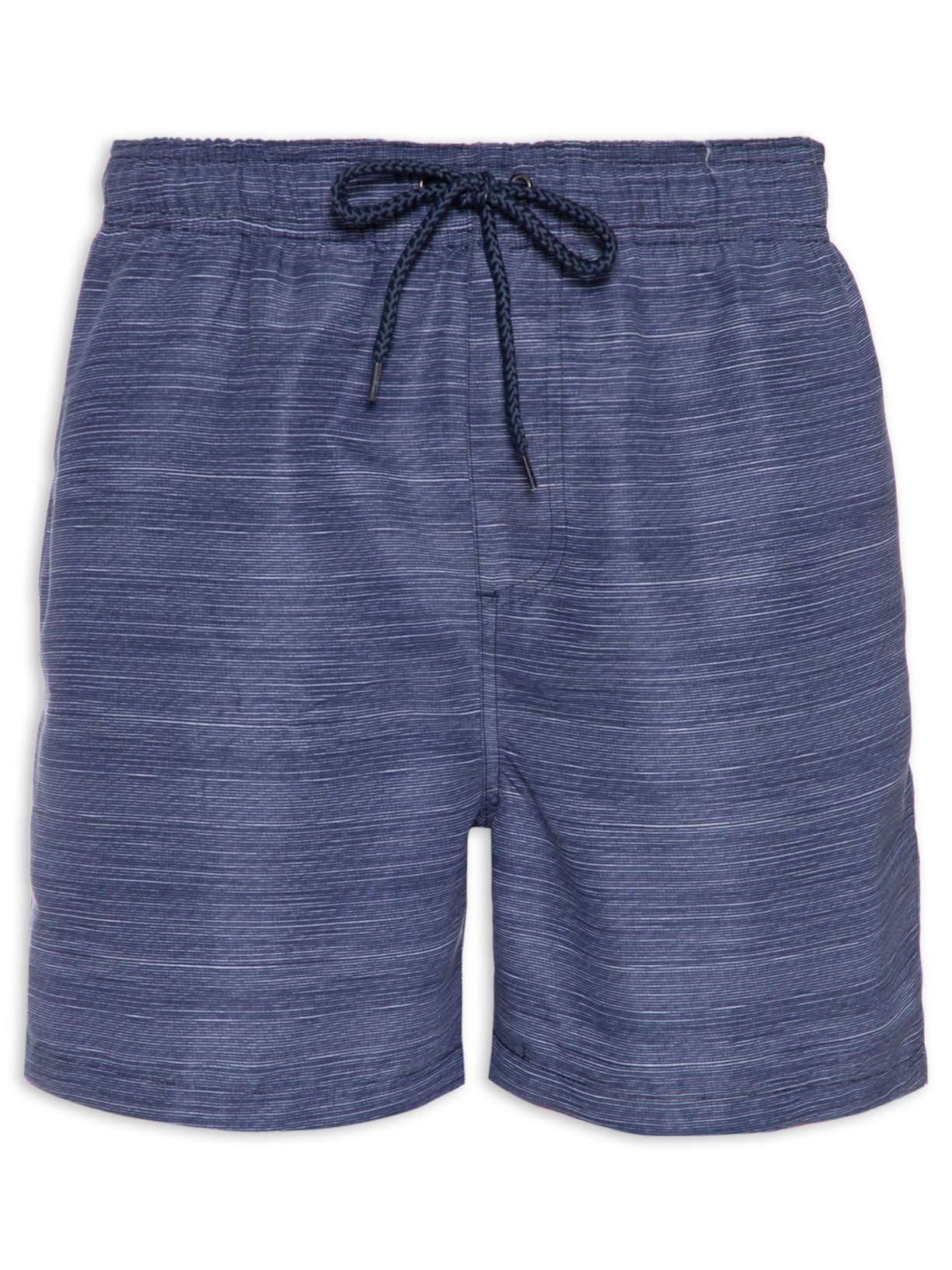 Short Masculino Beachwear Estampado - Azul