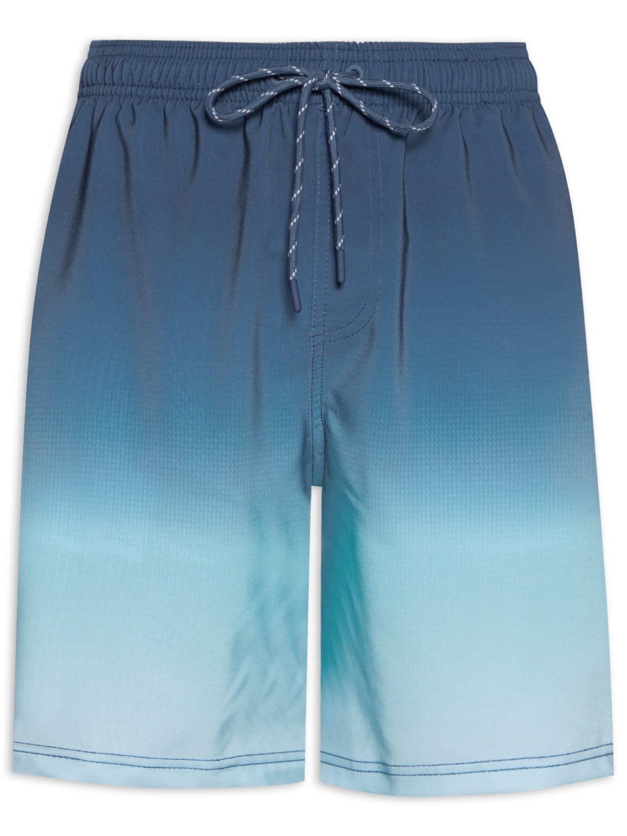 Short Masculino Beachwear Estampado - Azul