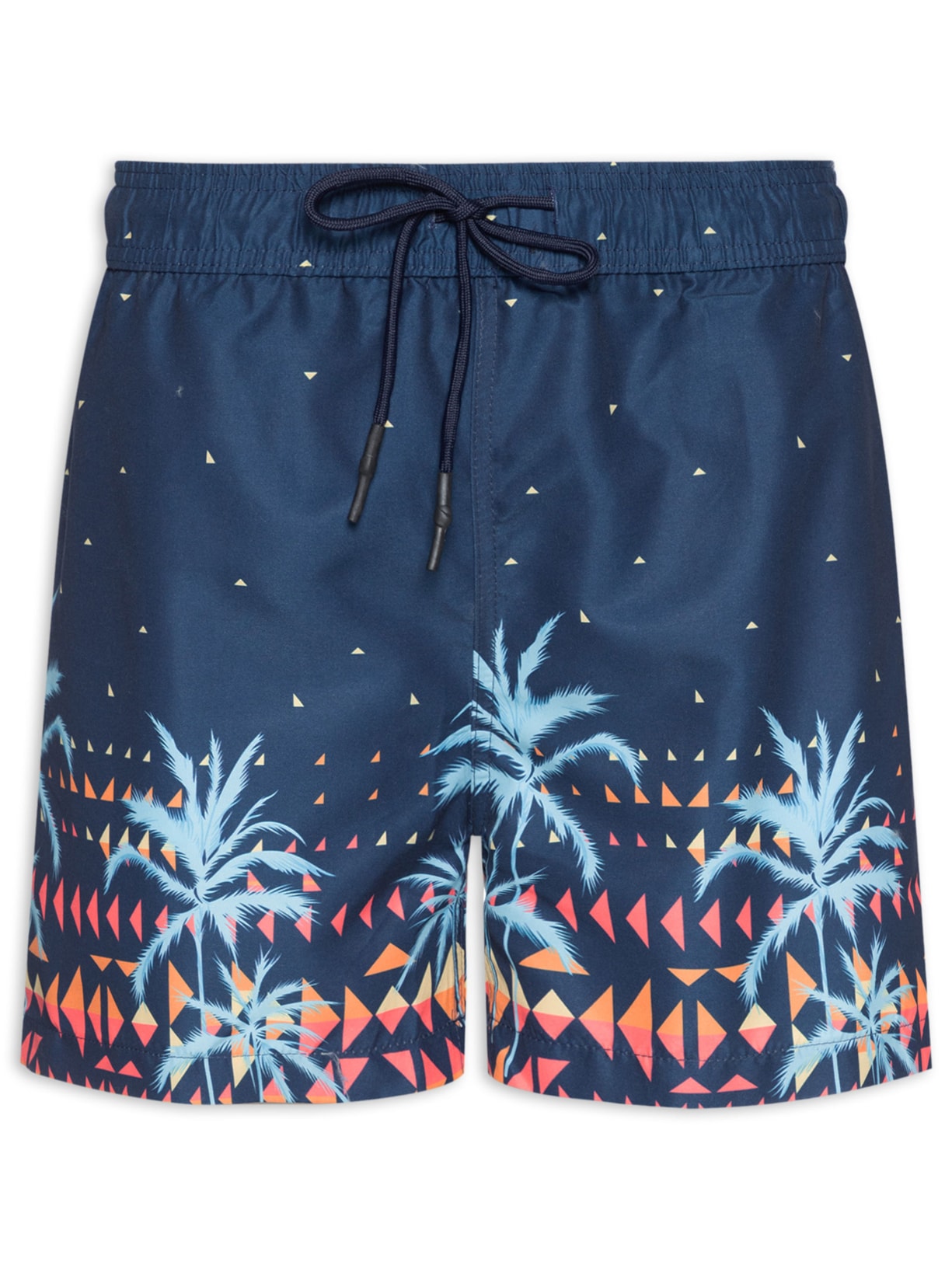 Short Masculino Beachwear Estampado Azul '2 Essential