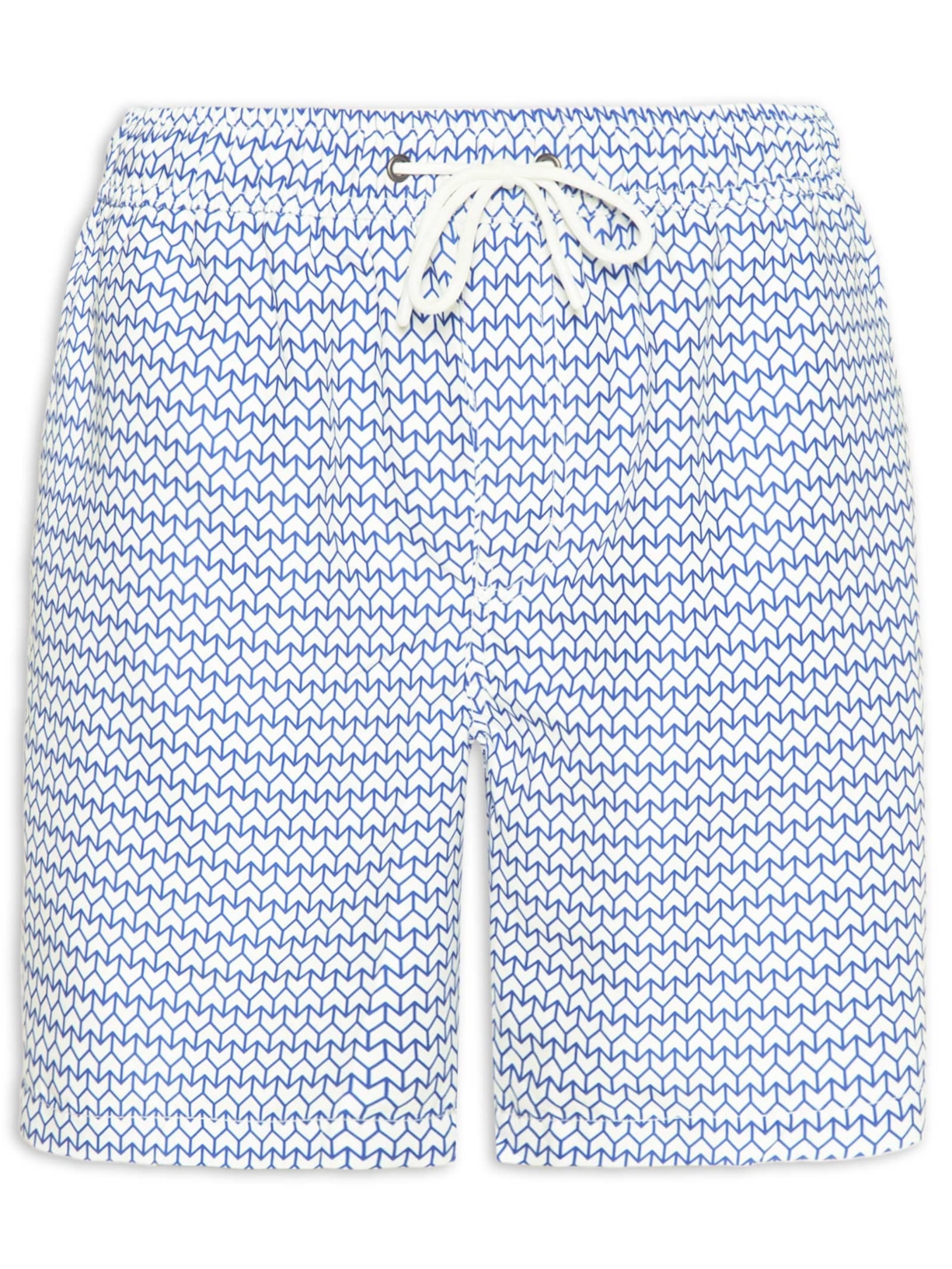 Short Masculino Beachwear Estampado Azul '2 Essential